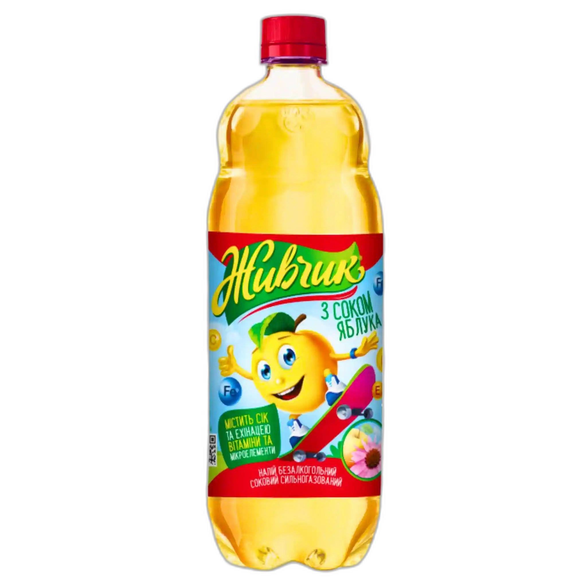 Žyvčik Limonáda "Jablko" s jablečnou šťávou, 1L/12 ks