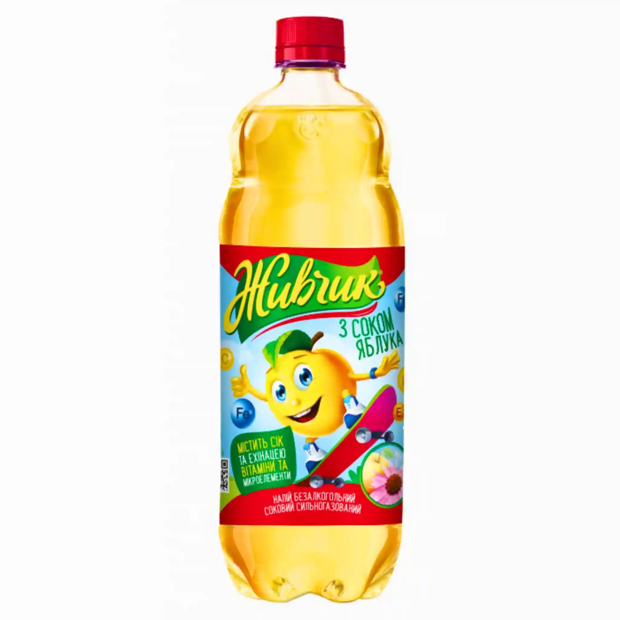 Žyvčik Limonáda "Jablko" s jablečnou šťávou, 1L/12 ks