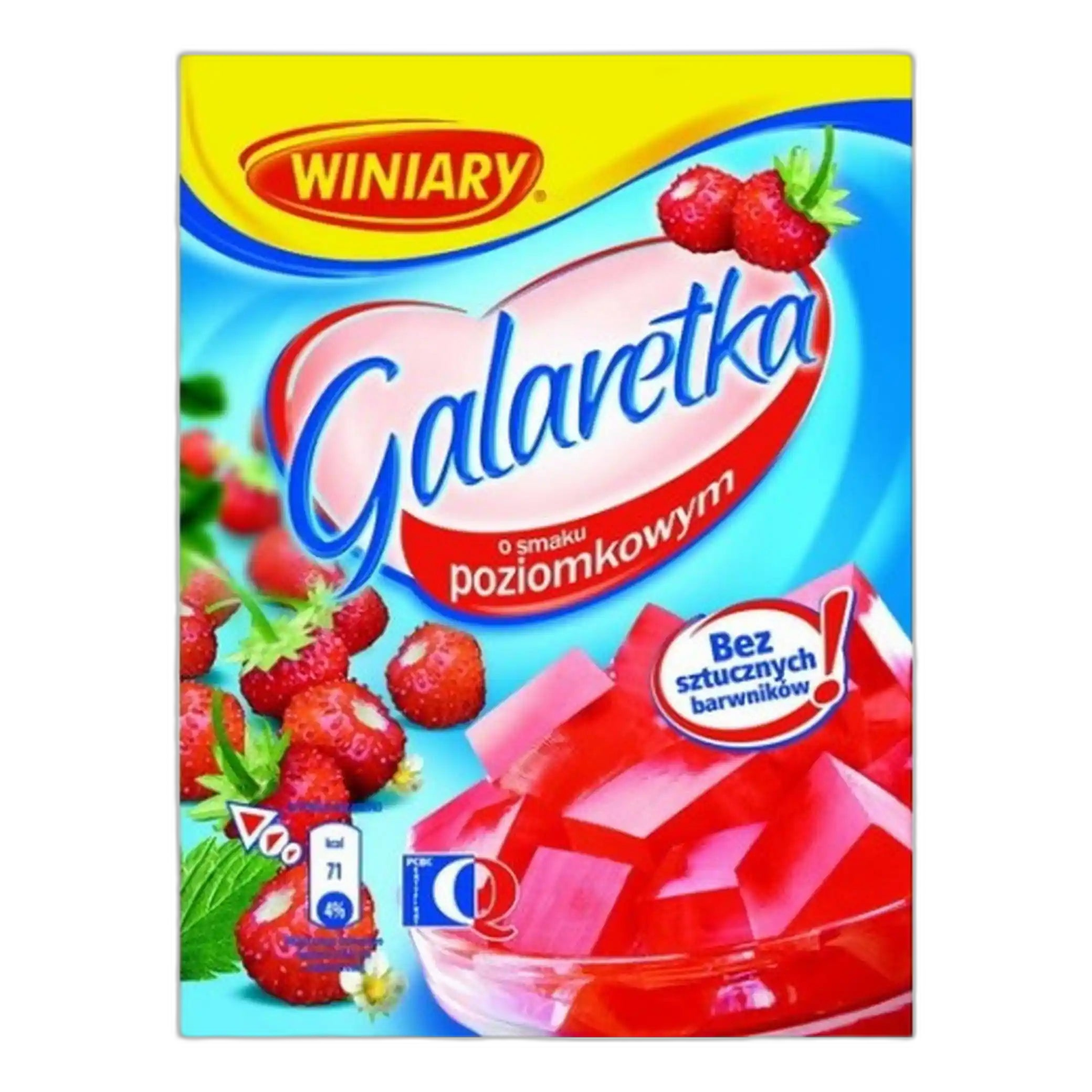Winiary Želé s příchutí lesní jahody, 71 g / 22 ks