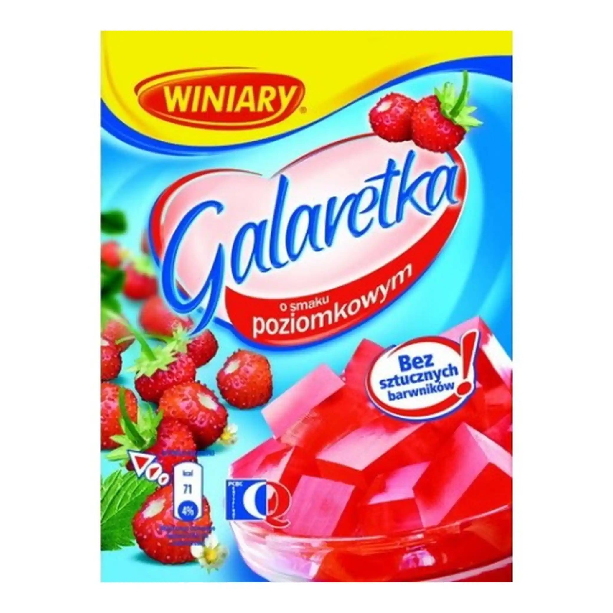 Winiary Želé s příchutí lesní jahody, 71 g / 22 ks