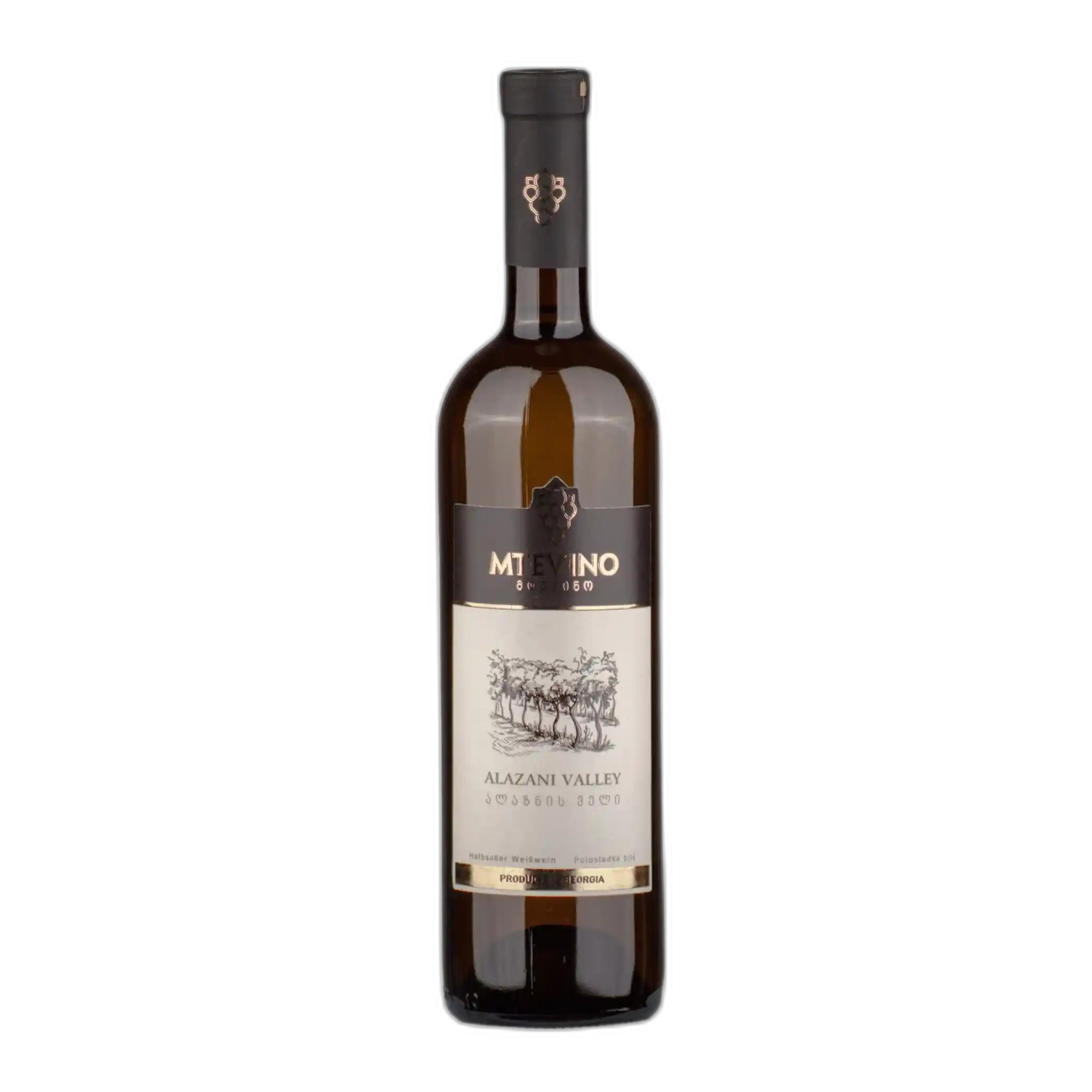 MTEVINO Bílé polosladké víno Alazan valley, alc. 12,5%, 750 ml