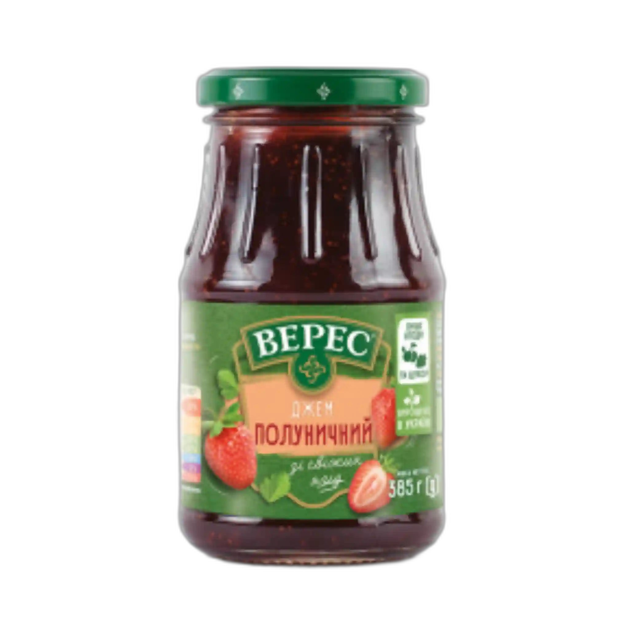 TM Veres Džem jahodový, 385 g/12 ks