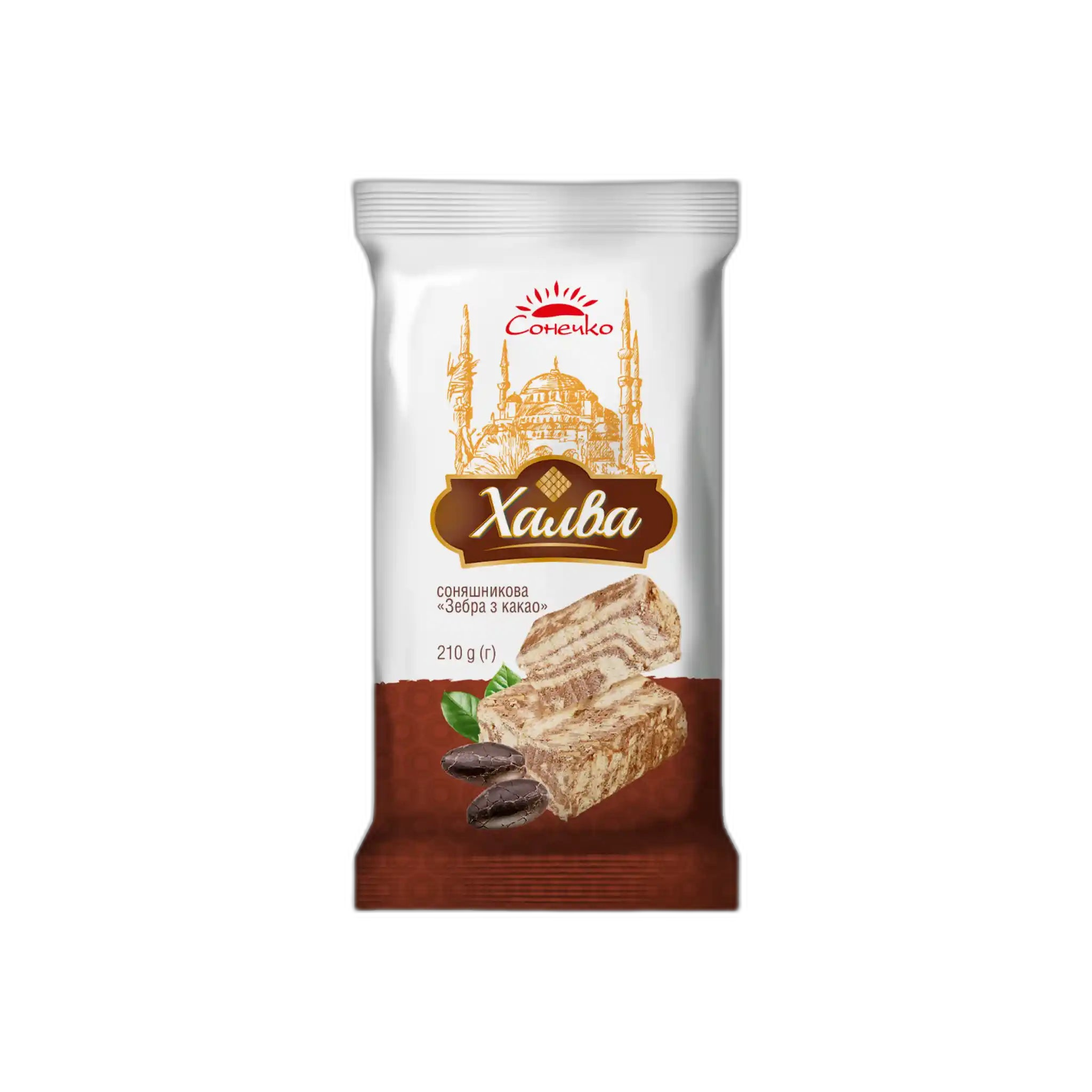 ES Norsu Halva slunečnicová "Zebra s kakaem", 210 g/20 ks