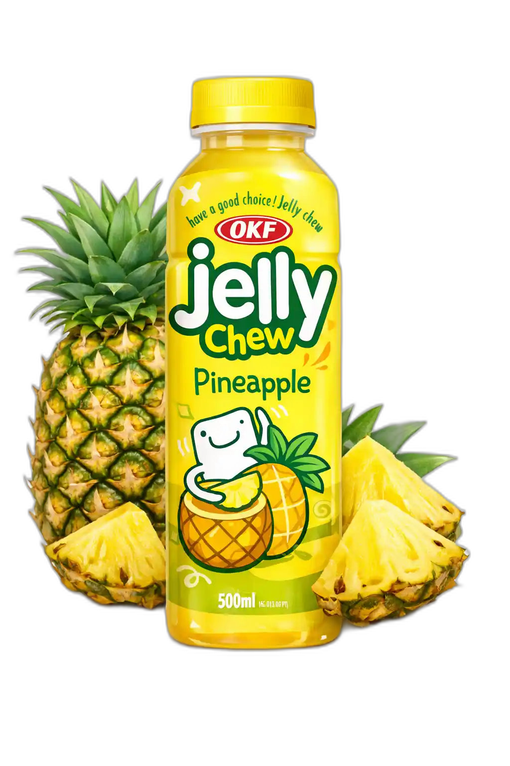 OKF Jelly Chew Pineapple 0,5l/20ks