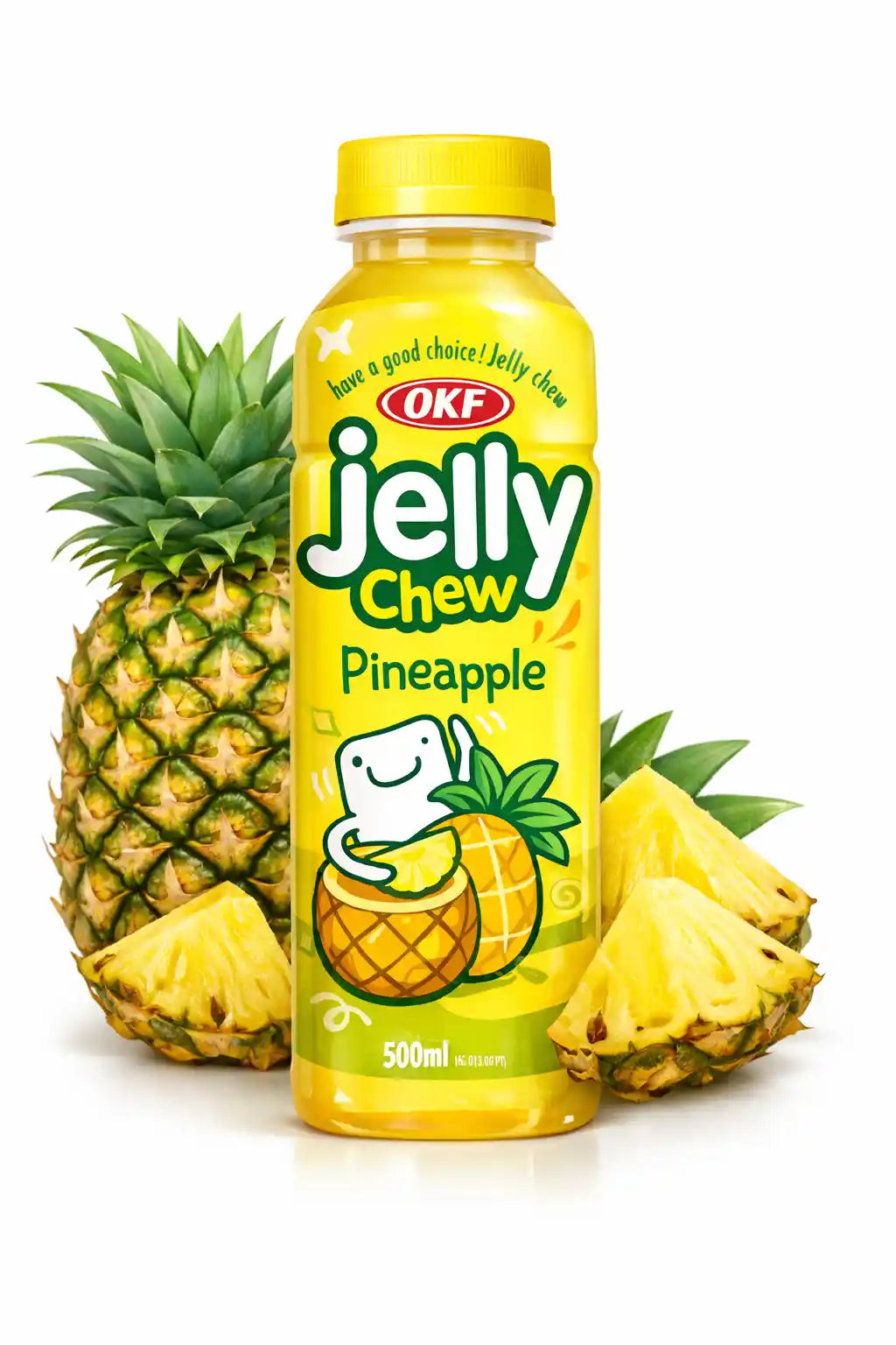 OKF Jelly Chew Pineapple 0,5l/20ks