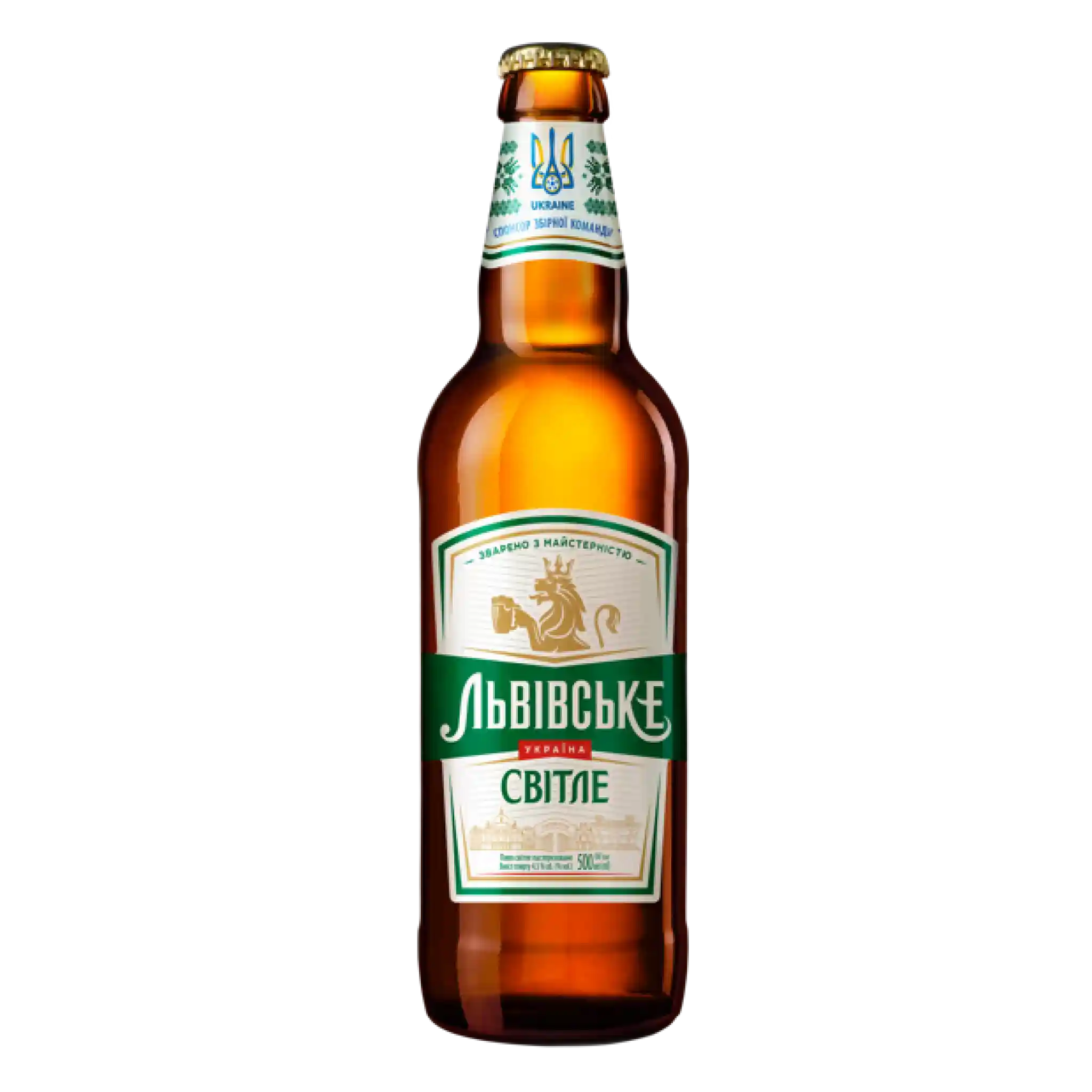 Carlsberg Pivo Lvivske Světle, plato 10°, alл. 4,5%, sklo 0,5l /20 ks