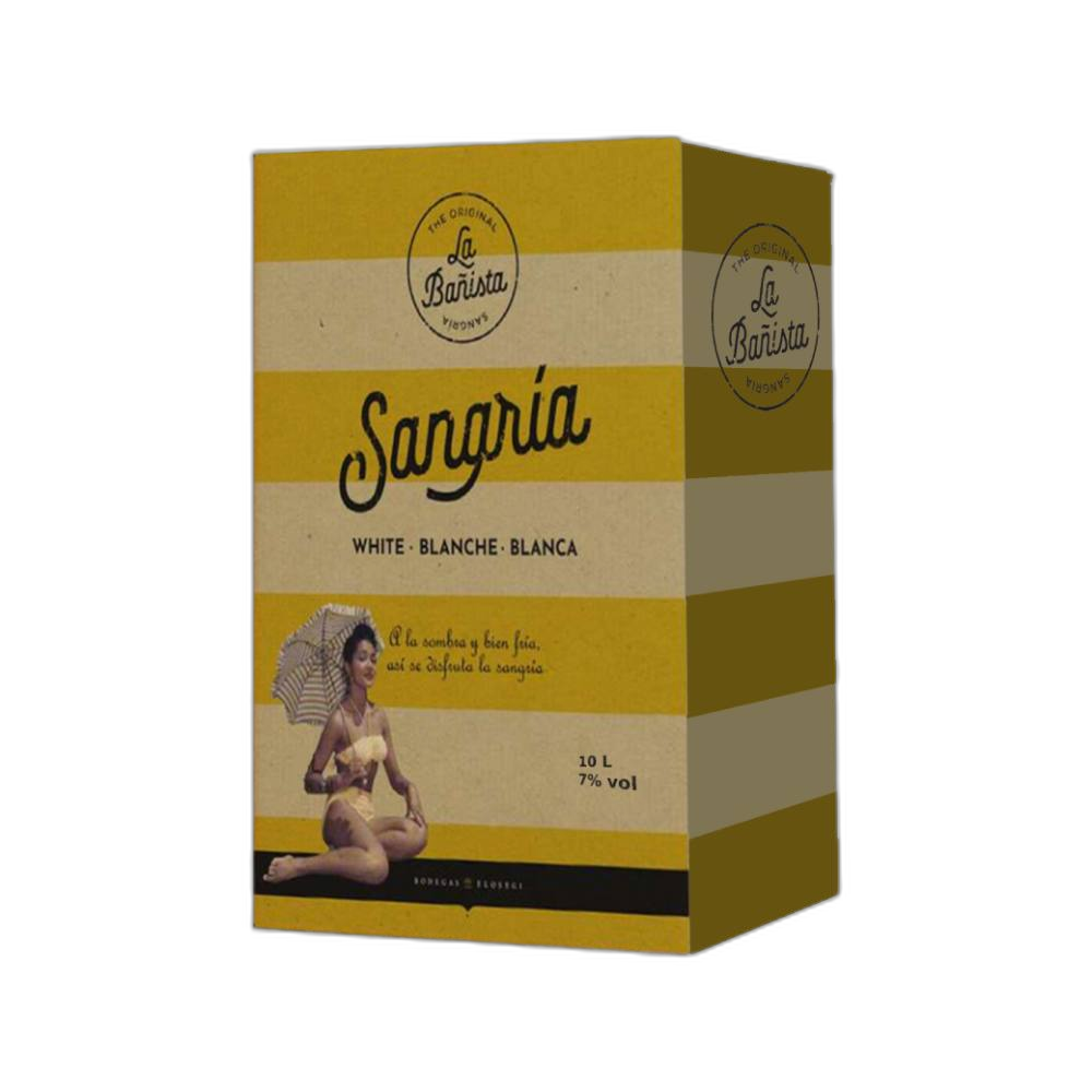 LA BANISTA Sangria bílá, aromatizovaný vinný nápoj, 3l