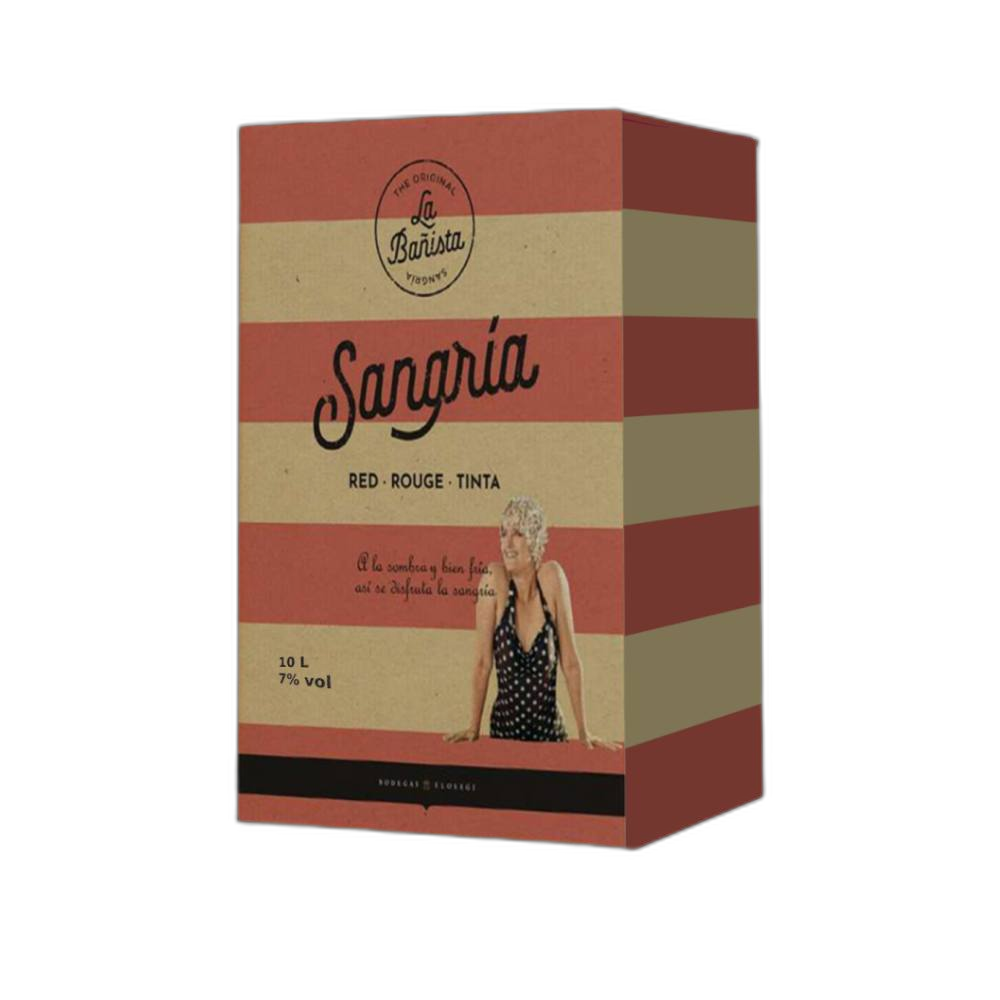 LA BANISTA Sangria červená, aromatizovaný vinný nápoj, 3l