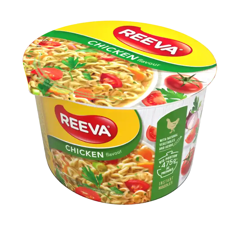 Reeva Instantní nudle kureci box, 75g/24ks