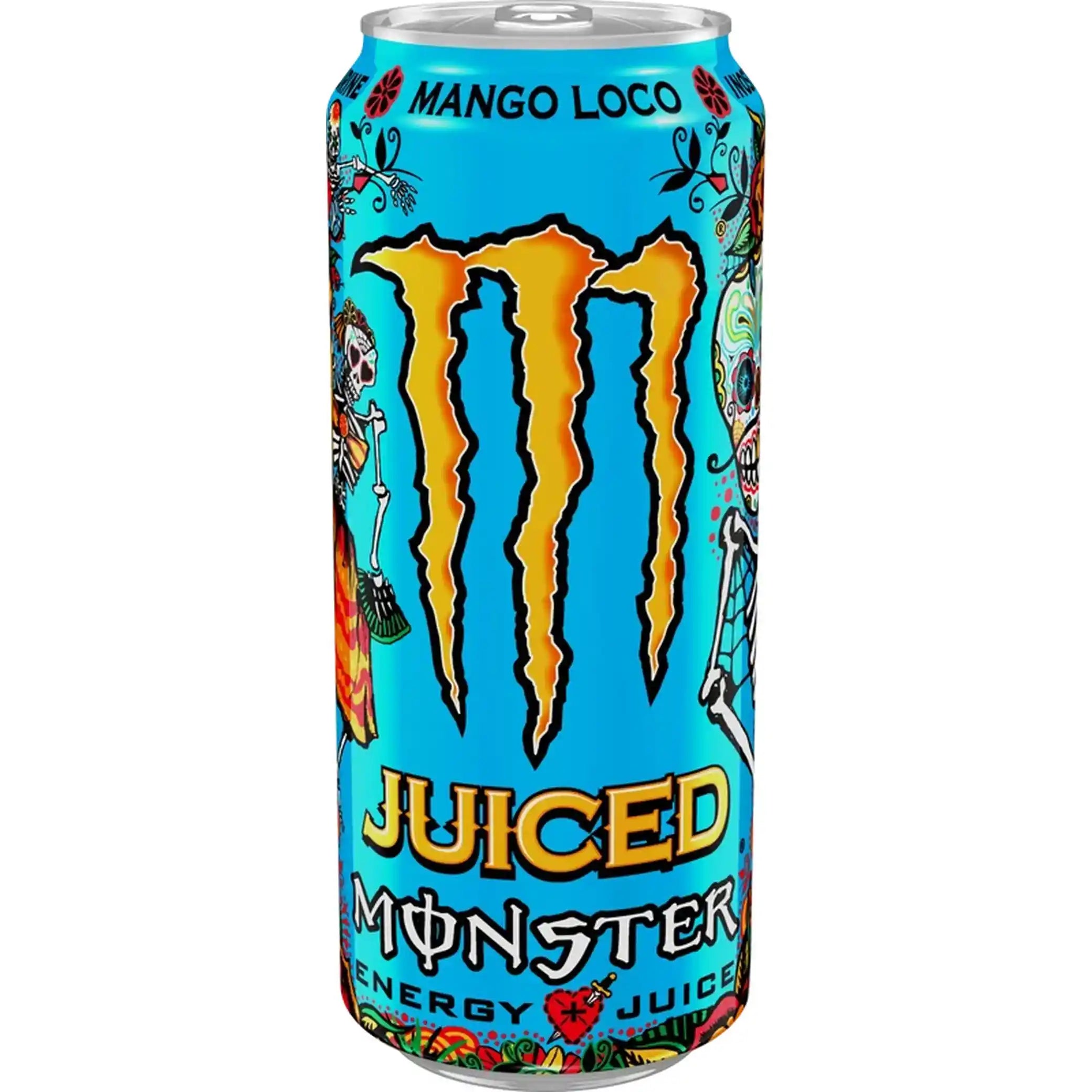 Monster Energy Mango Loco Juiced, plech, 0,5l/24ks