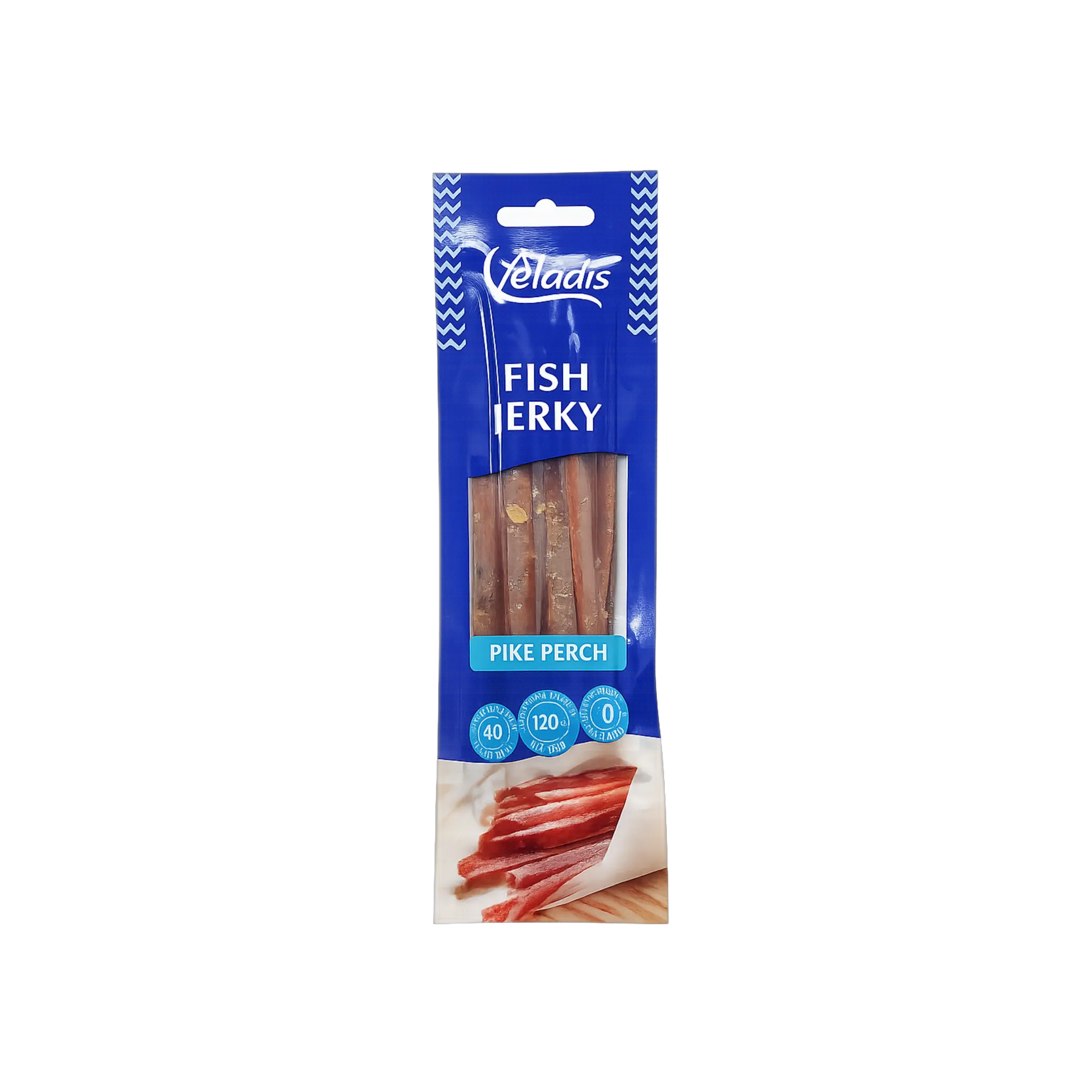 Veladis Sušené tyčinky z candáta, 40 g/60 ks