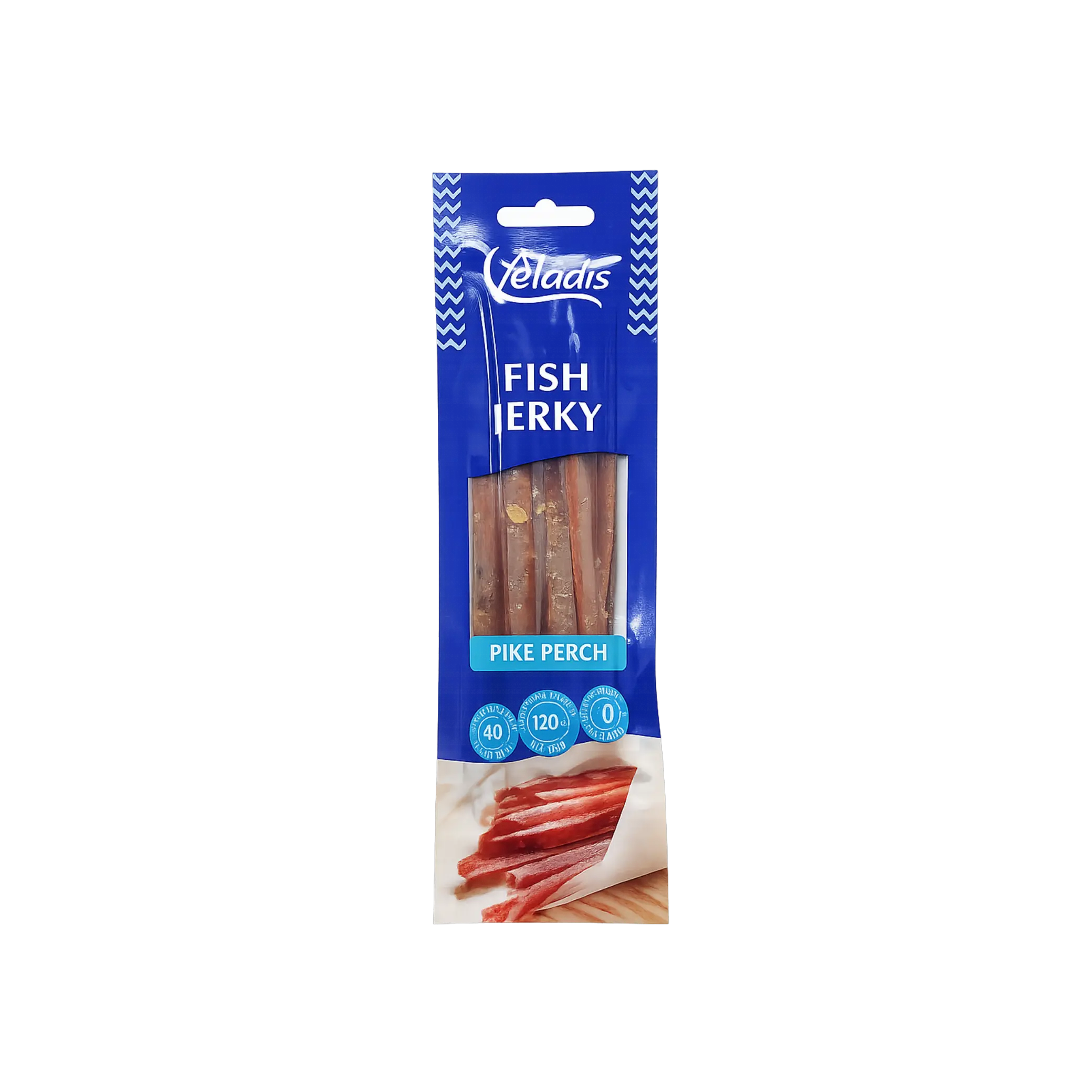 Veladis Sušené tyčinky z candáta, 40 g/60 ks