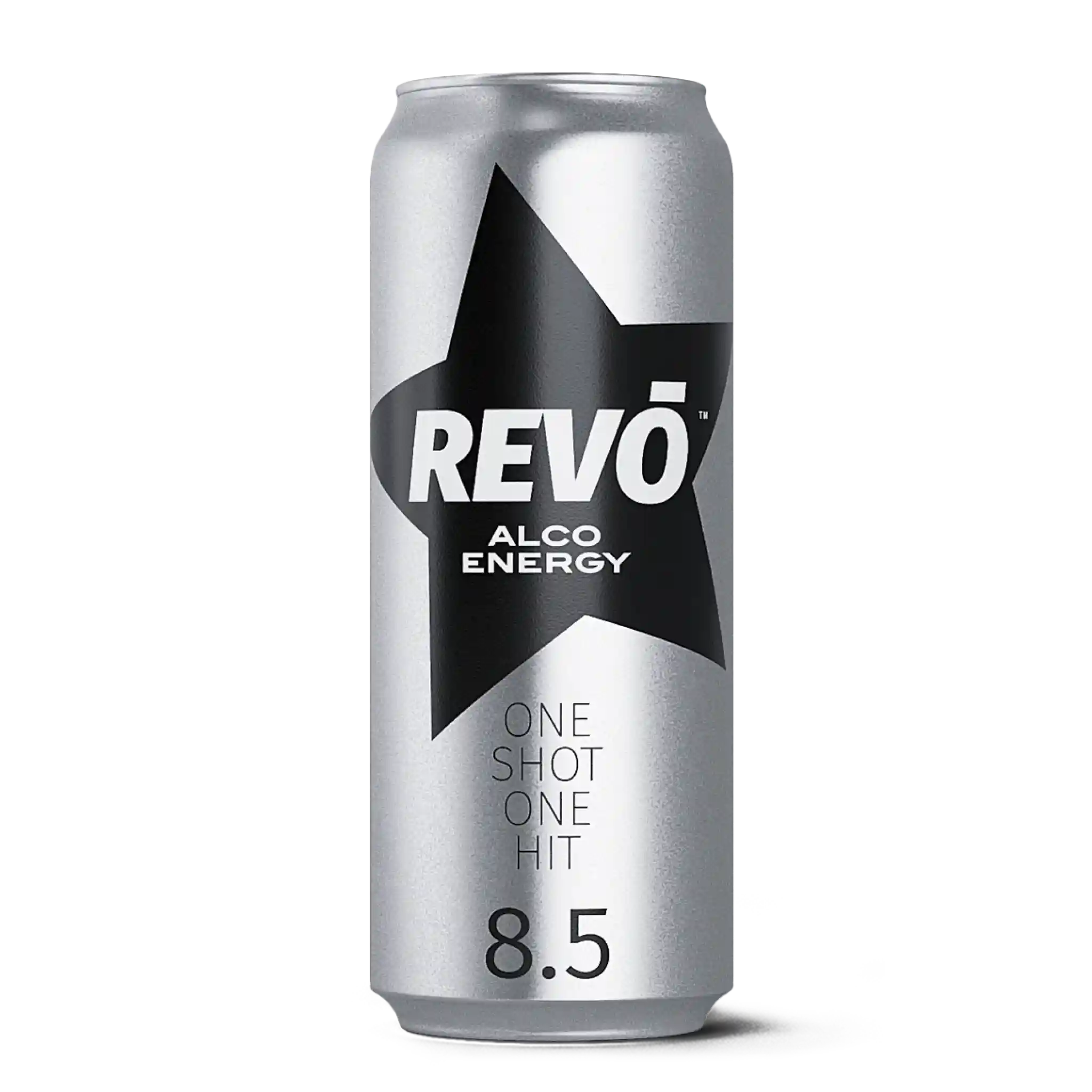 Revo Energy alkoholický energetický nápoj 8,5%, plech 0,5l/24ks