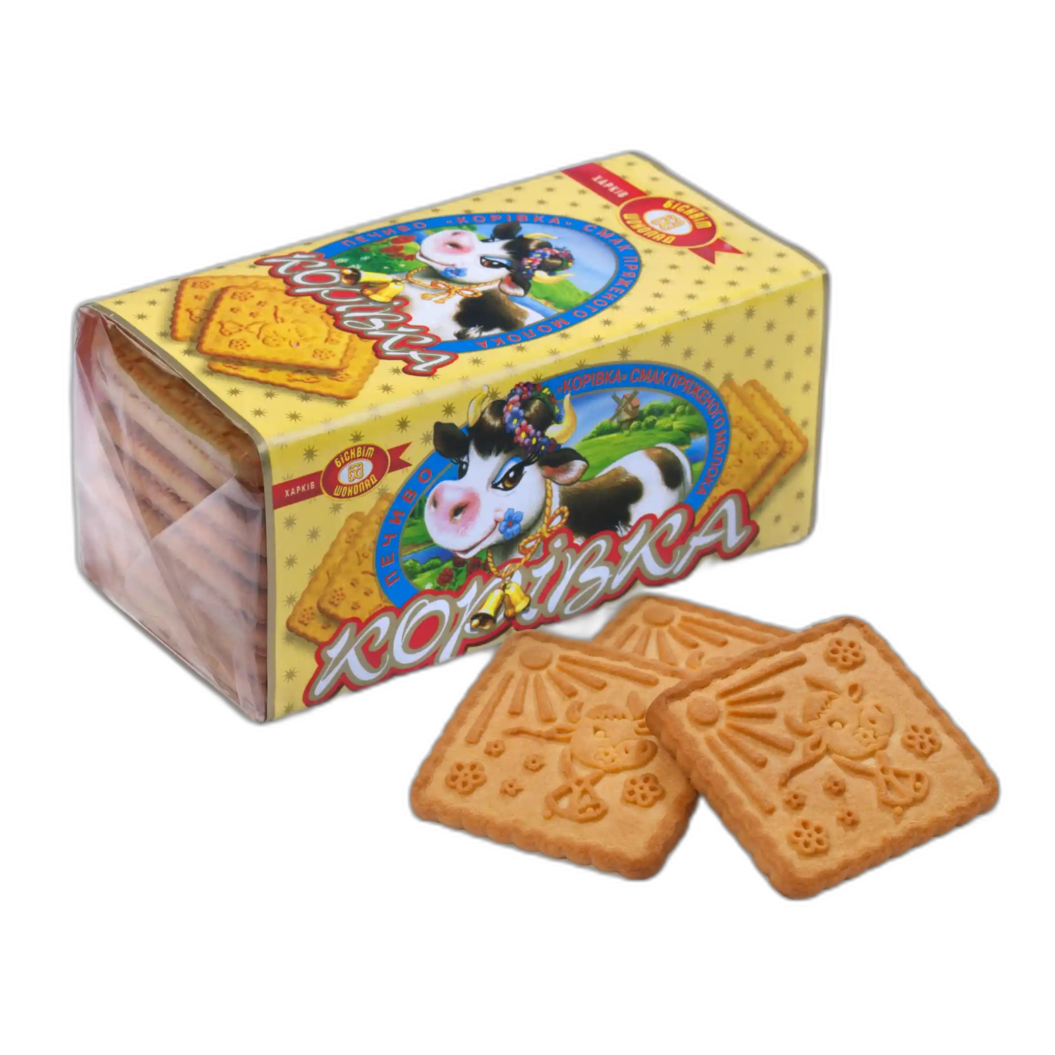 HBK Sušenky "Kravka" s příchutí přepuštěného mléka, 180g/30ks