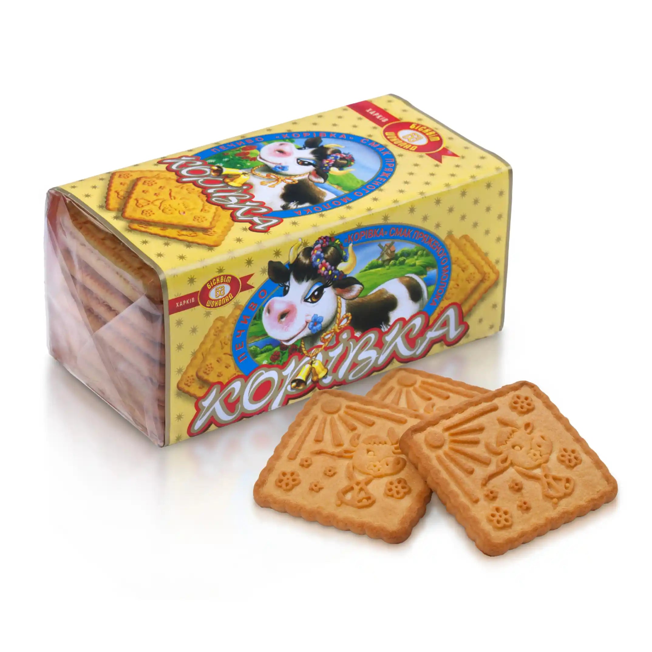 HBK Sušenky "Kravka" s příchutí přepuštěného mléka, 180g/30ks