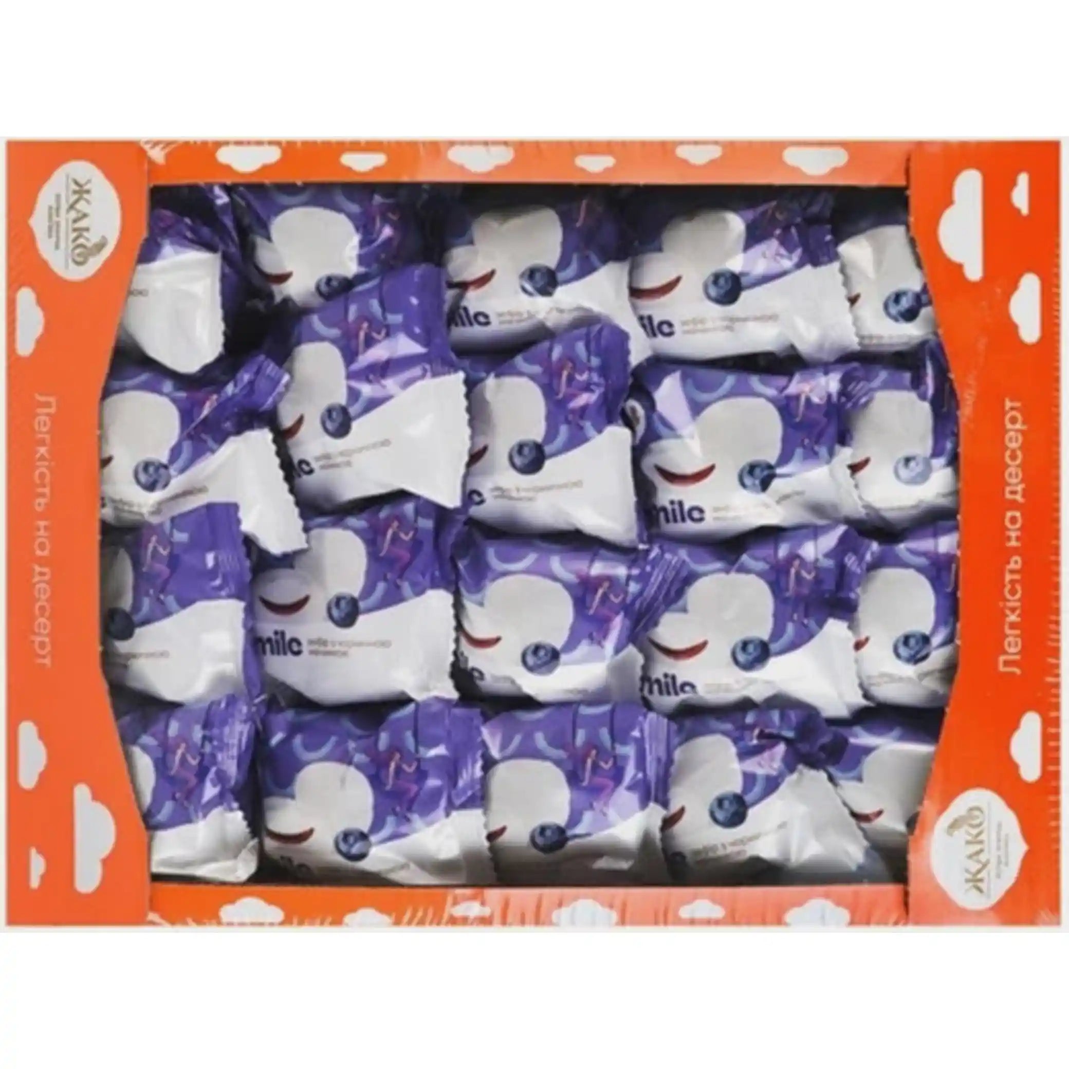 Žako Smile Zefír s borůvkovou náplní, 2,2 kg (44KS)