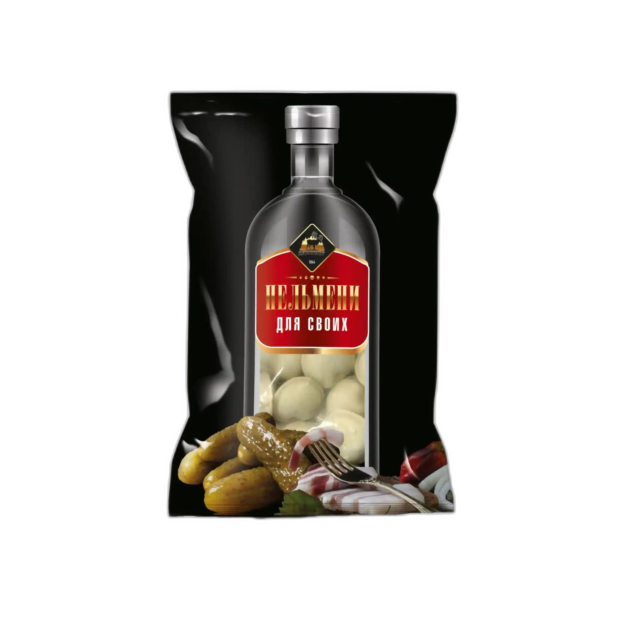 W Swojskie Pelmeně s vepřovým a hovězím masem, 1 kg/6 ks