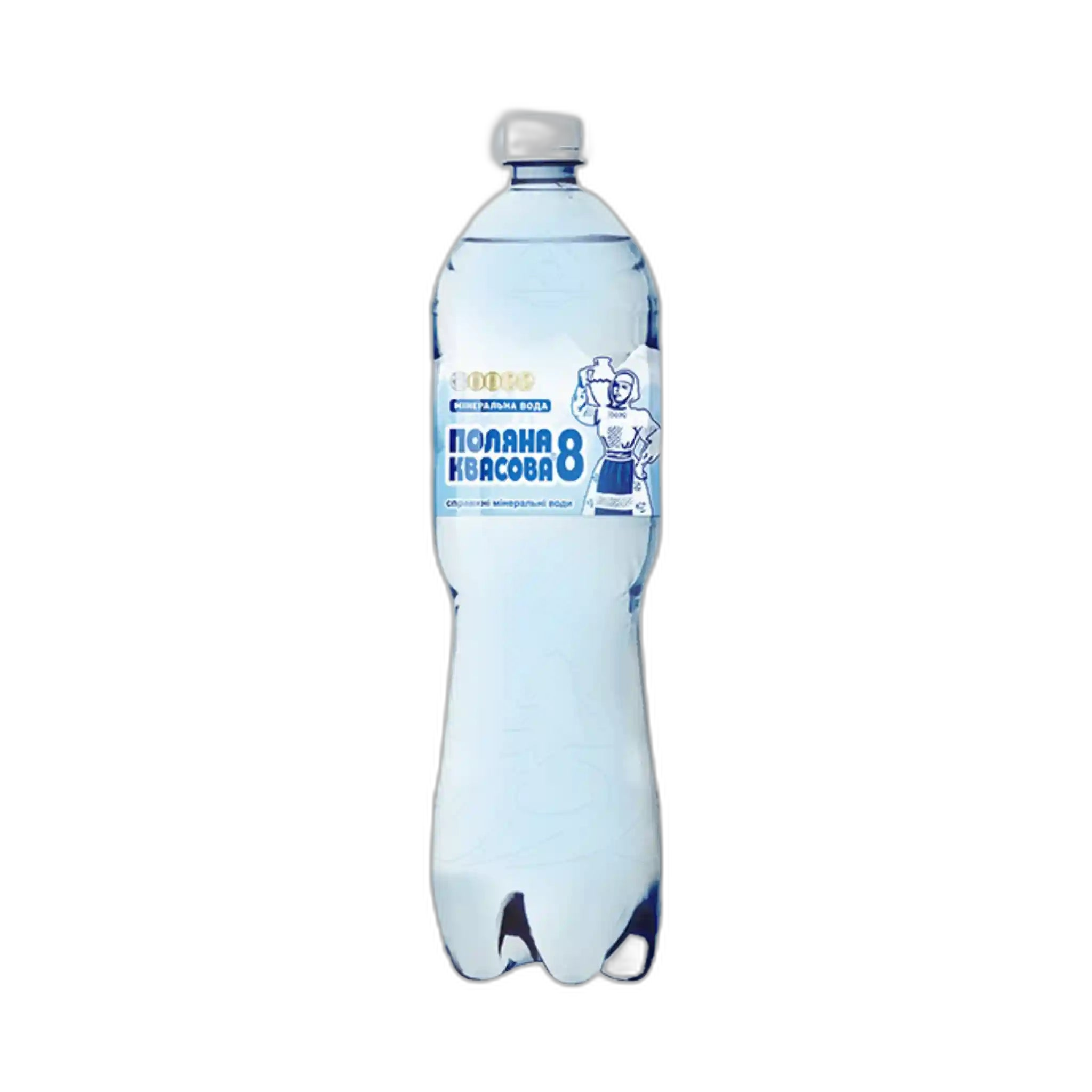 Poljana Kvasova 8, Minerální voda perlivá, PET, 1,5l/6ks