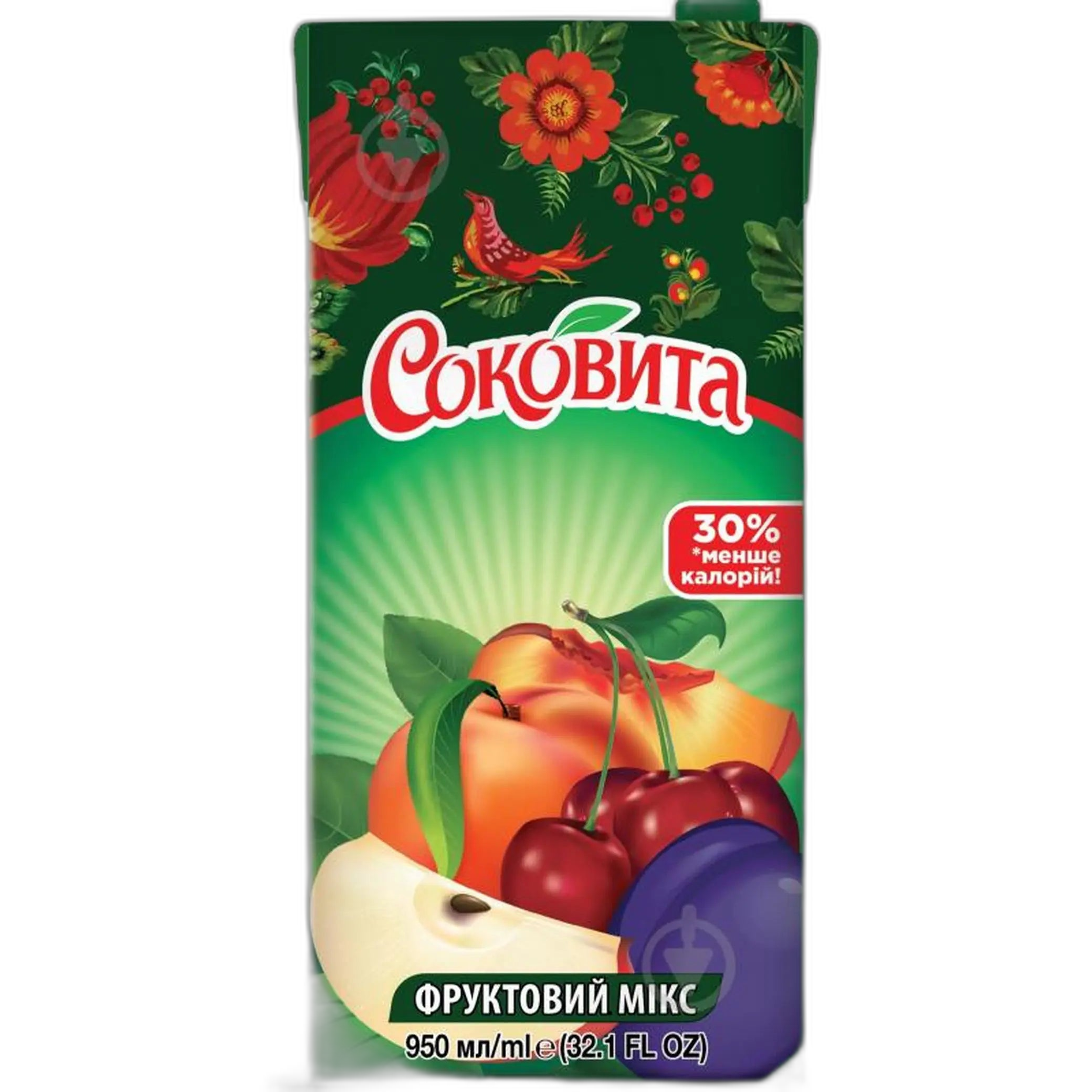 „Sokovita“ nápoj „Ovocný mix“, 0,95 L/12kus