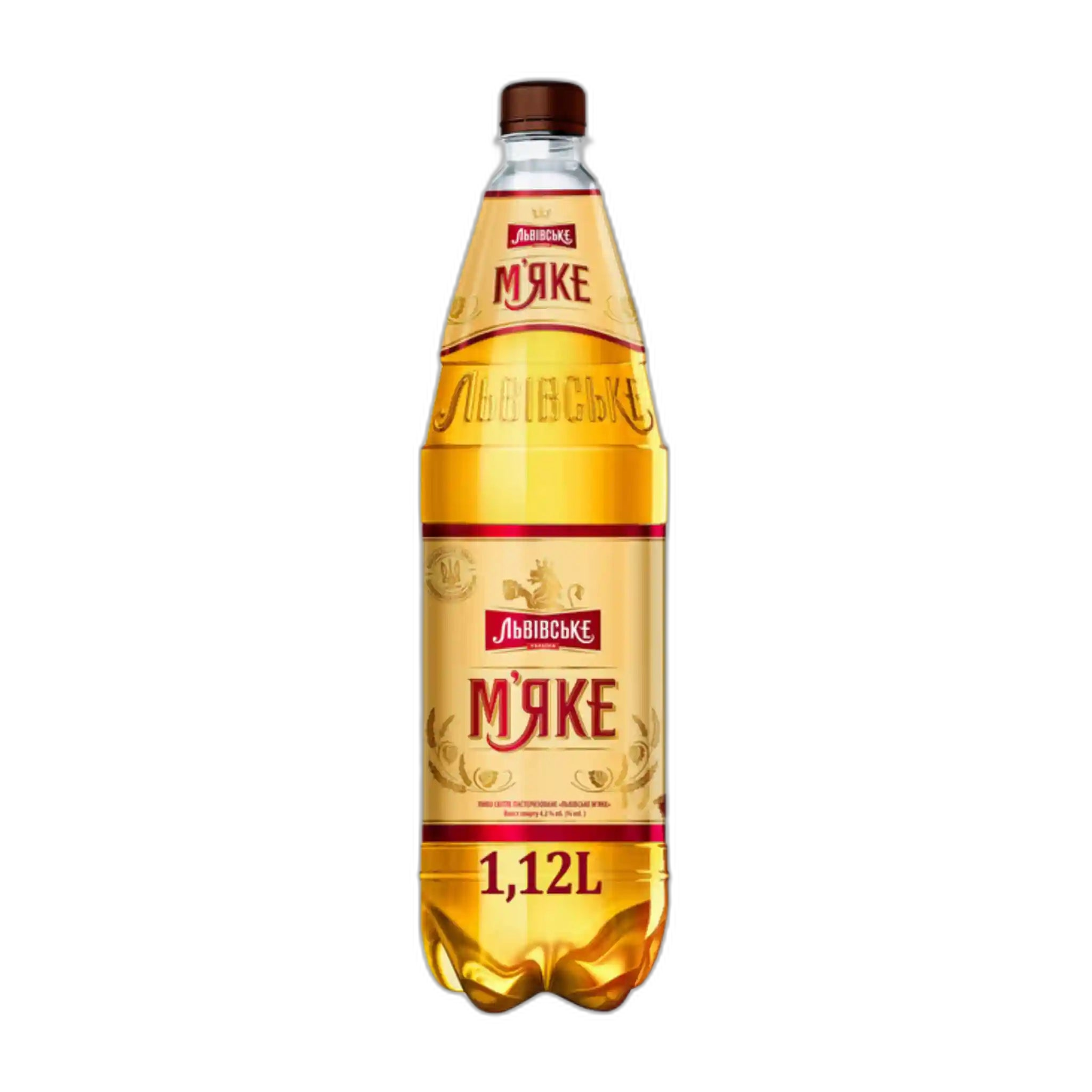 Carlsberg Pivo Lvivske Mjake světlé, plato 10°, alл. 4,2 %, PET 1,12L/12ks