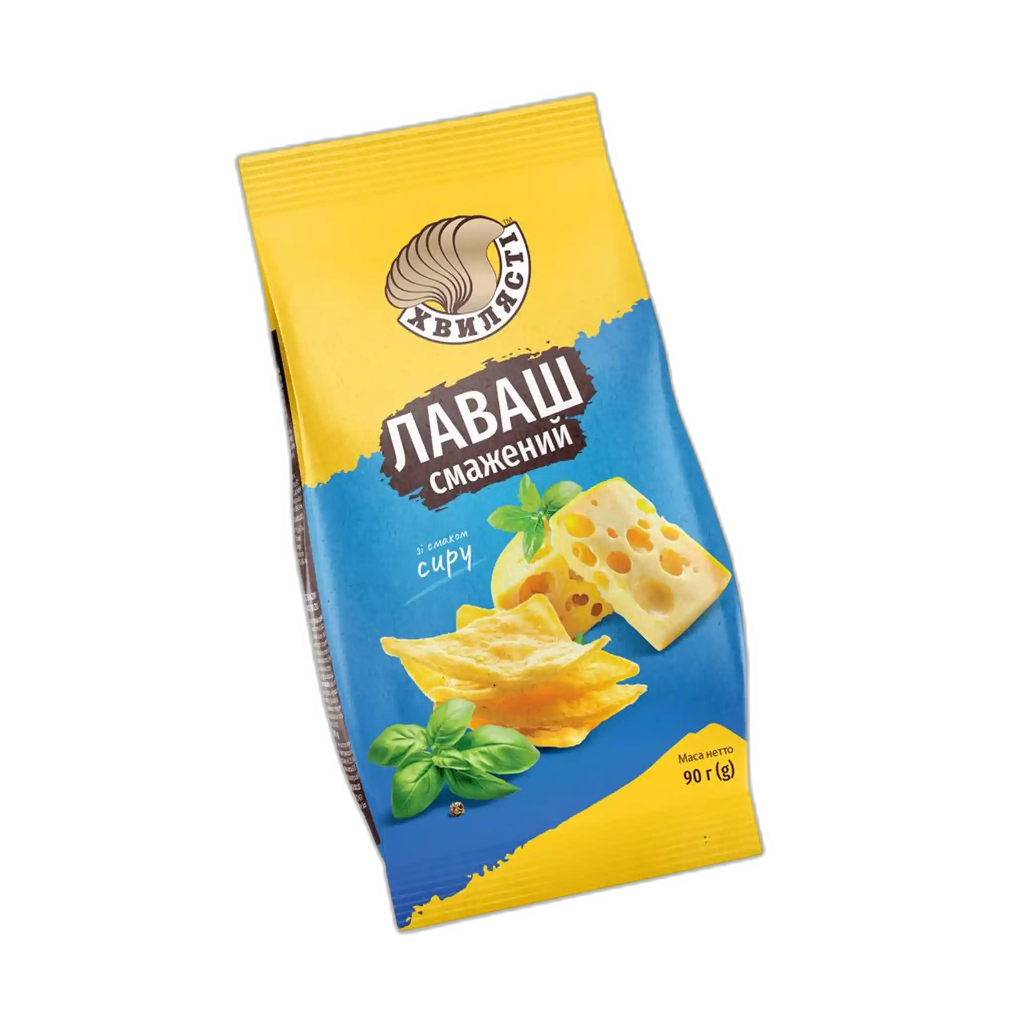 Hv lavashové chipsy „Hvylyasti“ se sýrem, 90 g