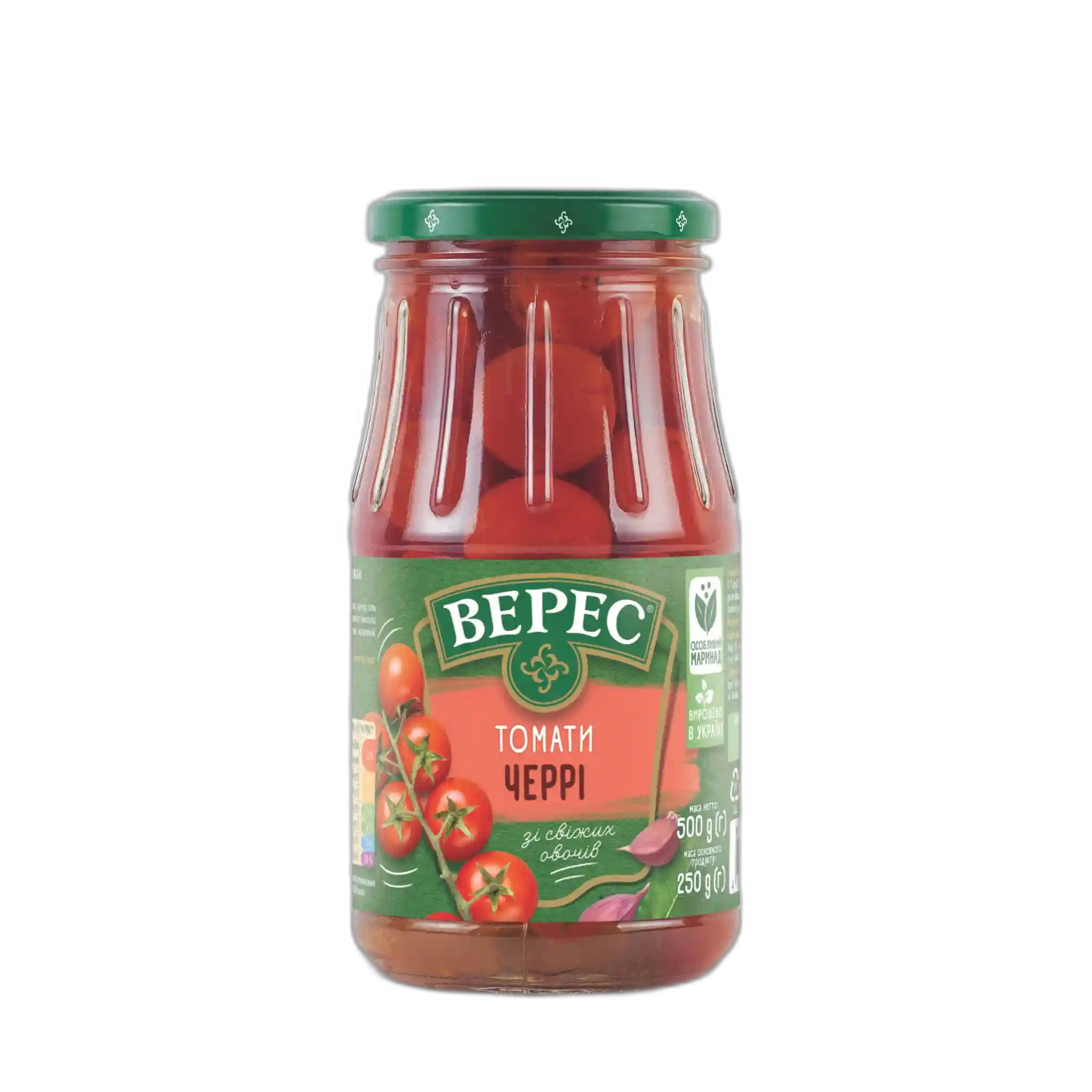 TM Veres Marinované cherry rajčata, 440 g/ 12ks