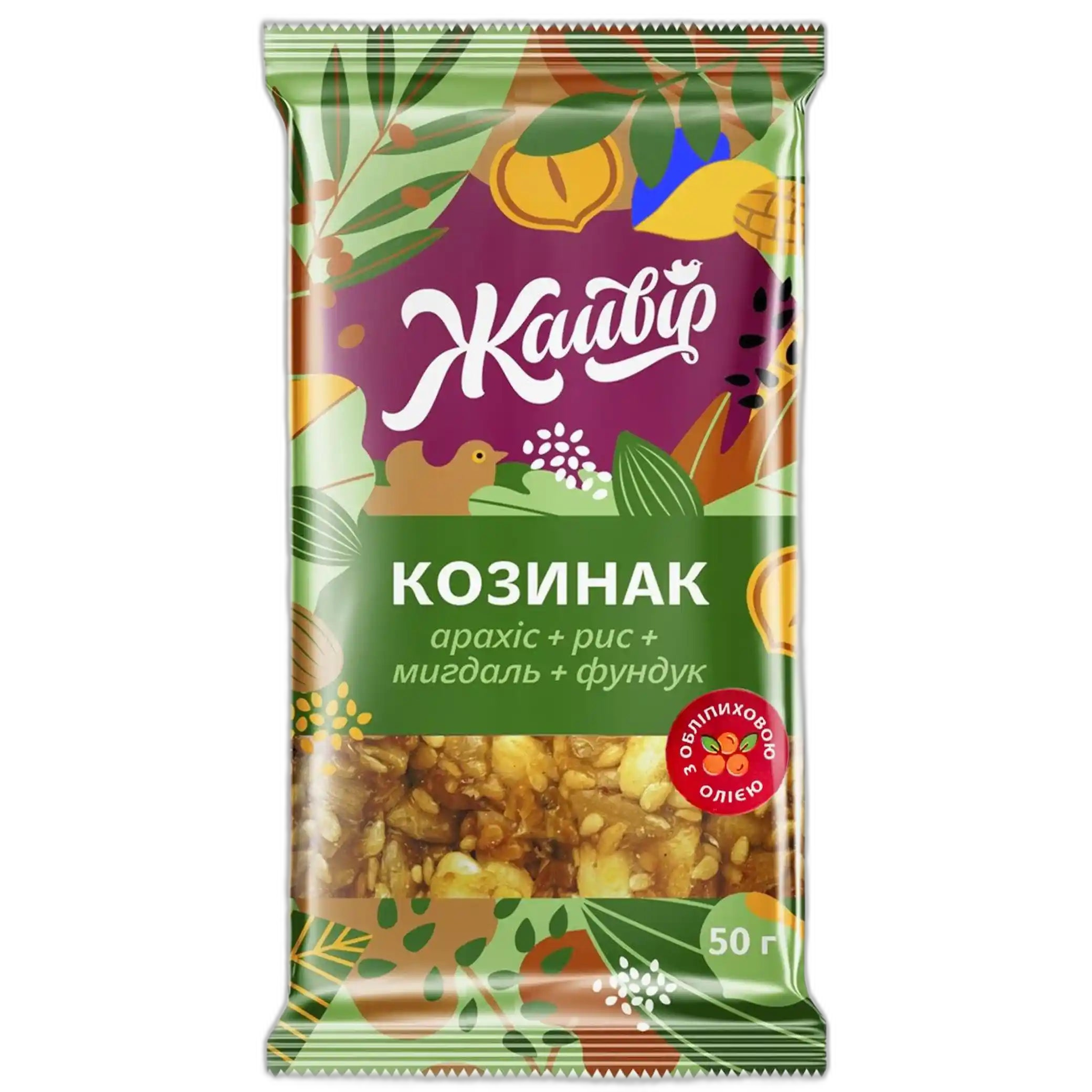 Jaivir Kozinaki "Směs s mandlemi", 50g/20ks