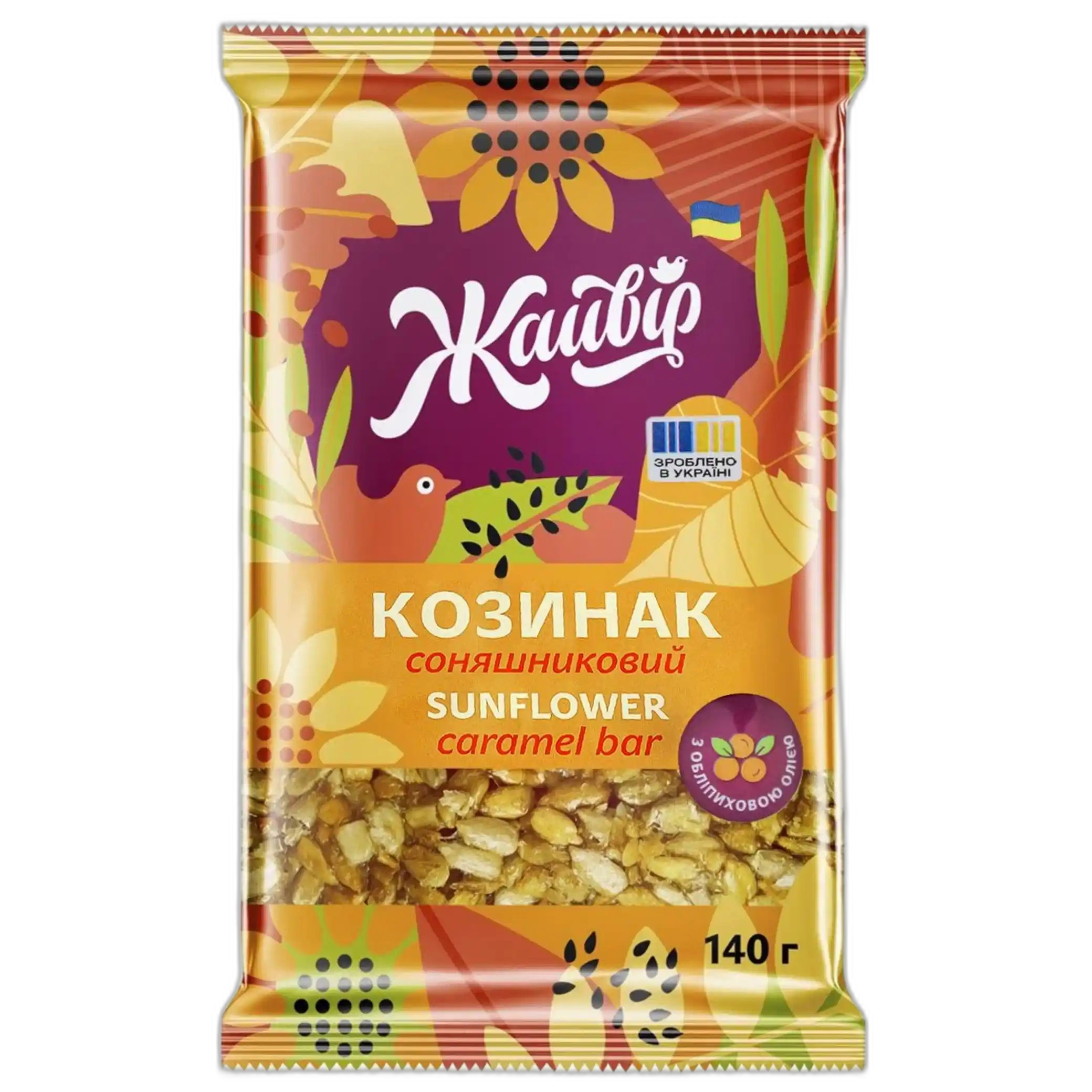 Jaivir Kozinak slunečnicový, 140g/18ks