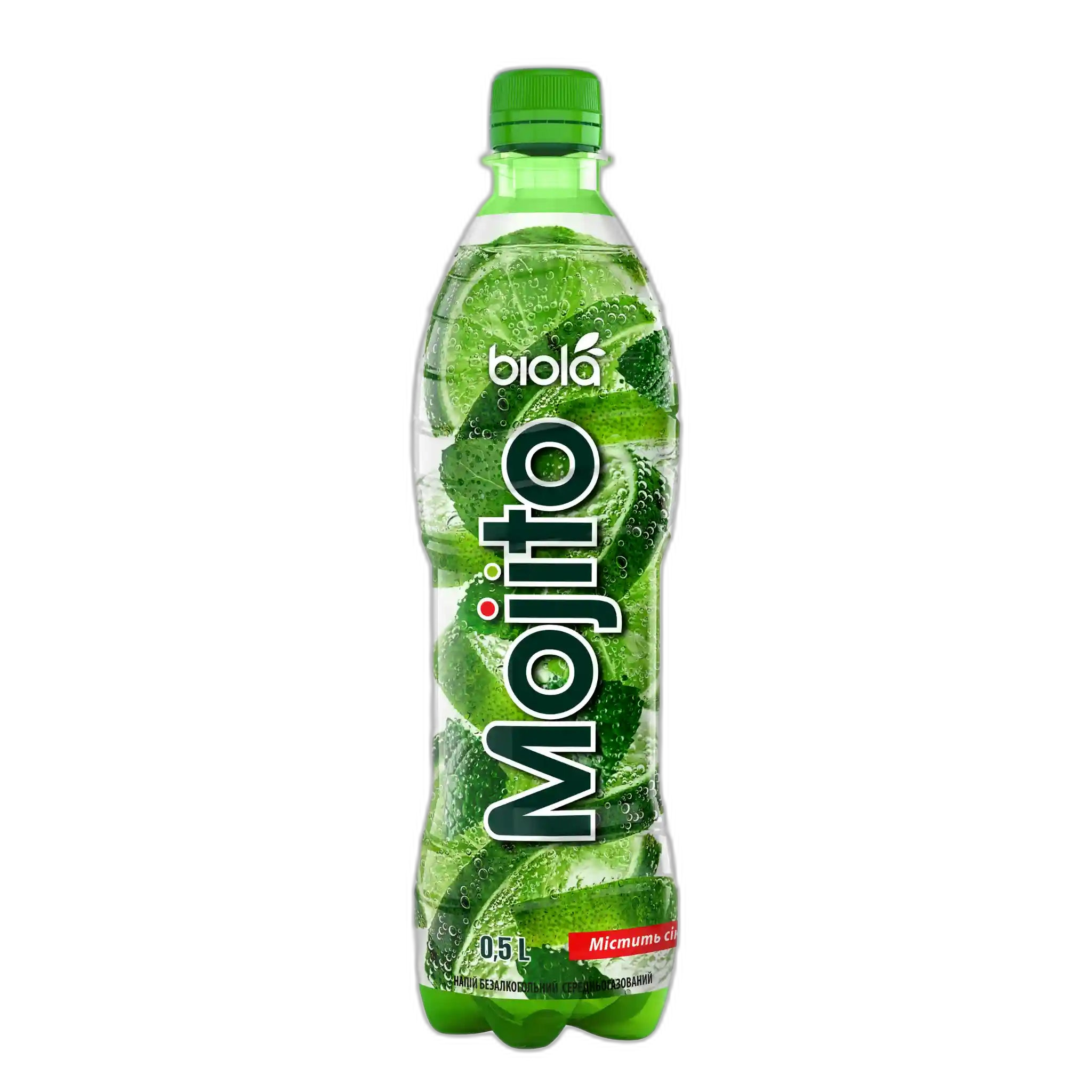 Biola Nápoj nealkoholický "Kokteyl Mojito", 0,5l/12ks