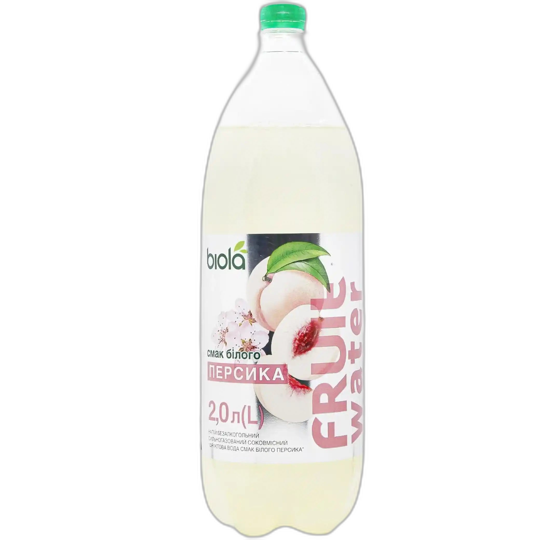 Biola Limonáda "Bílá broskev", 2l/6ks