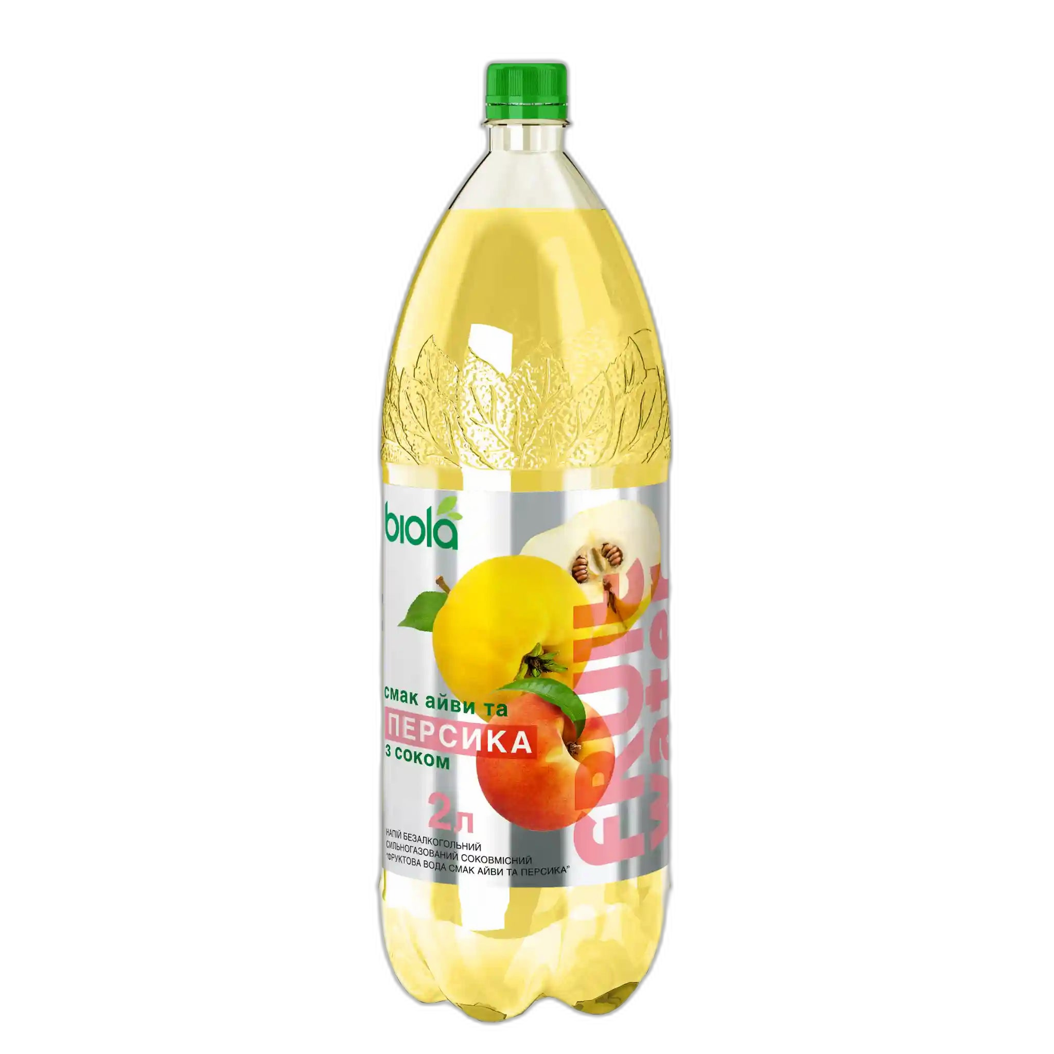 Biola Limonáda "Kdoule a broskev", 2l/6ks