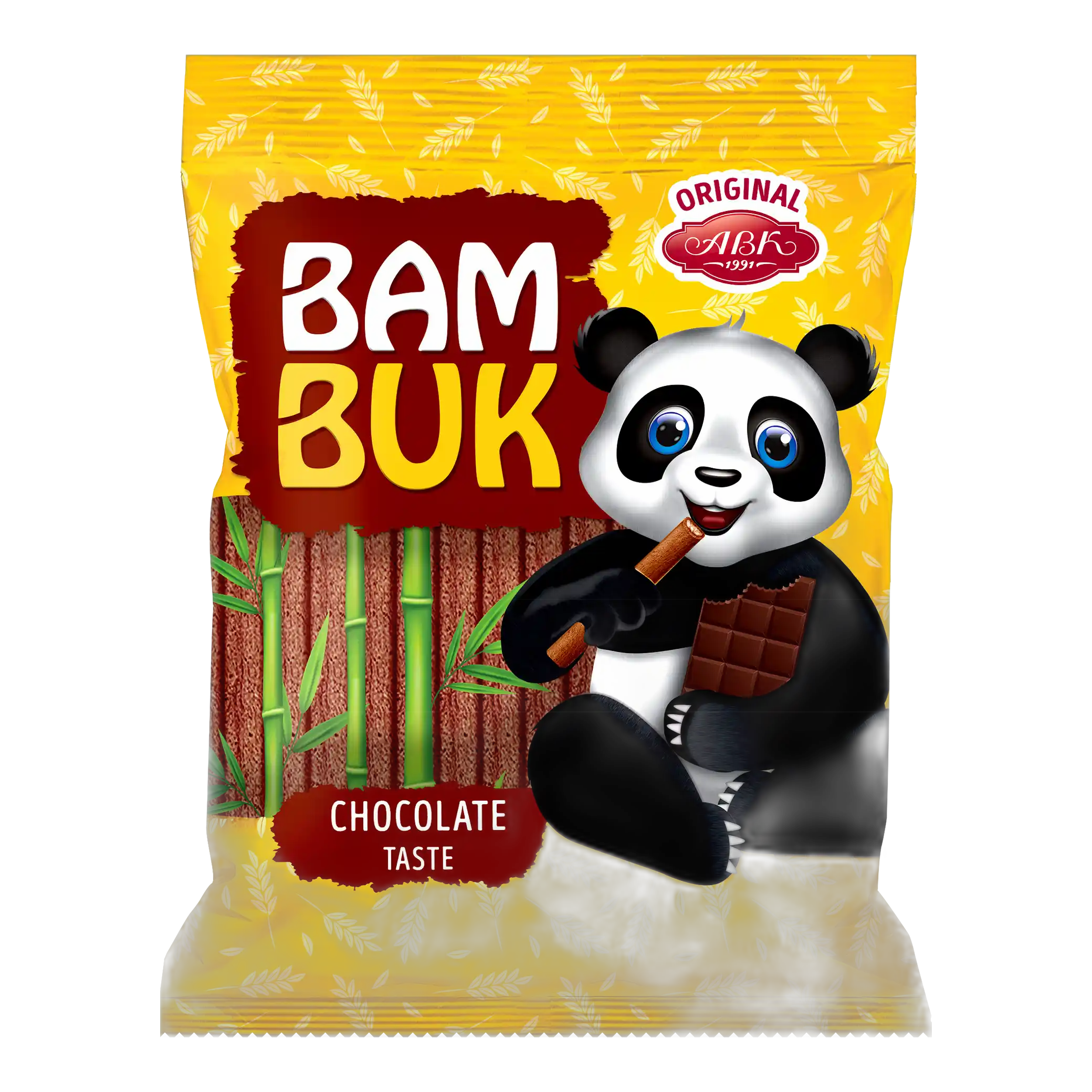 ABK Vícezrnné křehké tyčinky „Bam-Buk“ s čokoládovou příchutí, 160 g/24ks