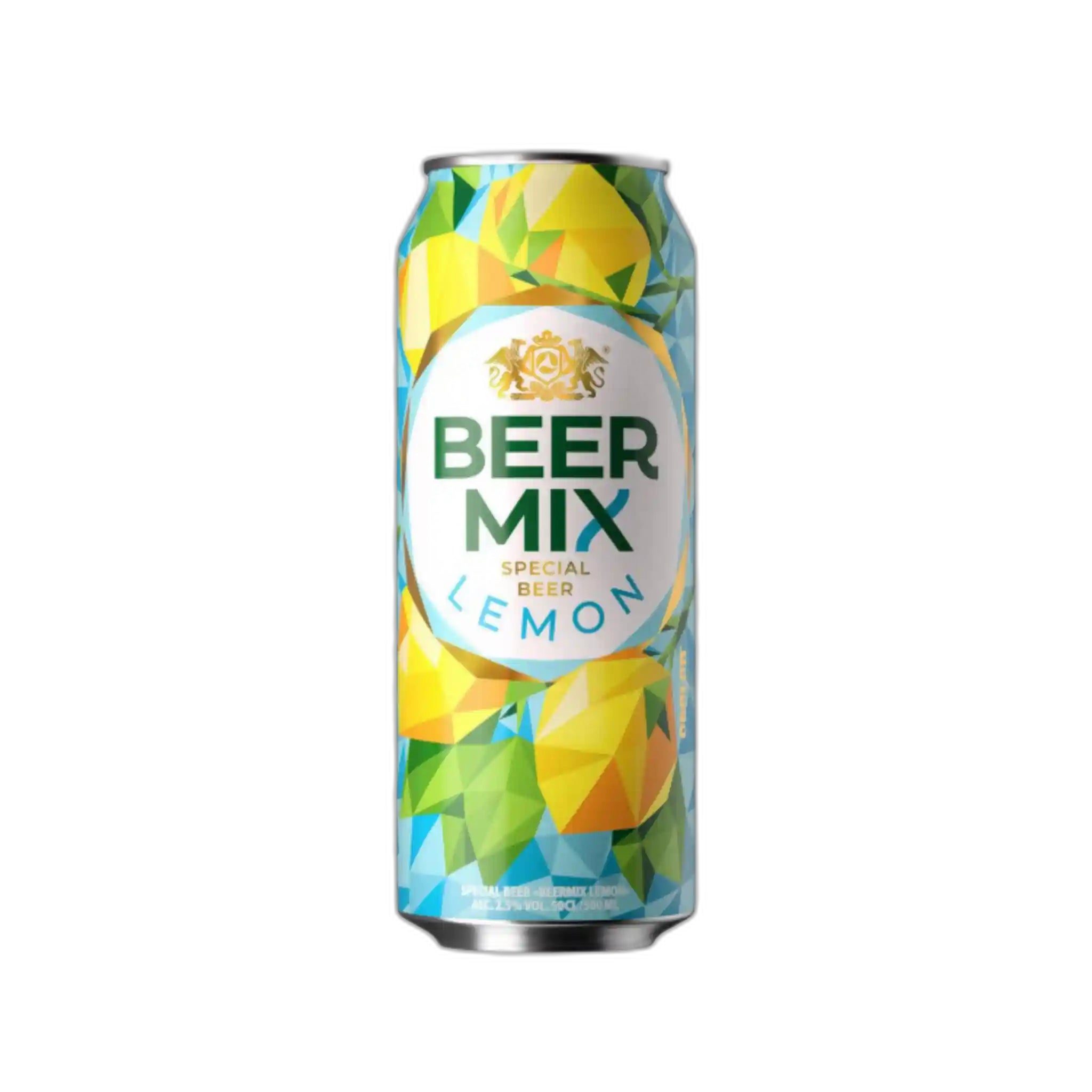 Obolon Pivo "Beermix Citron" alc.2,5% plato 12° 0,5 L plech/24ks