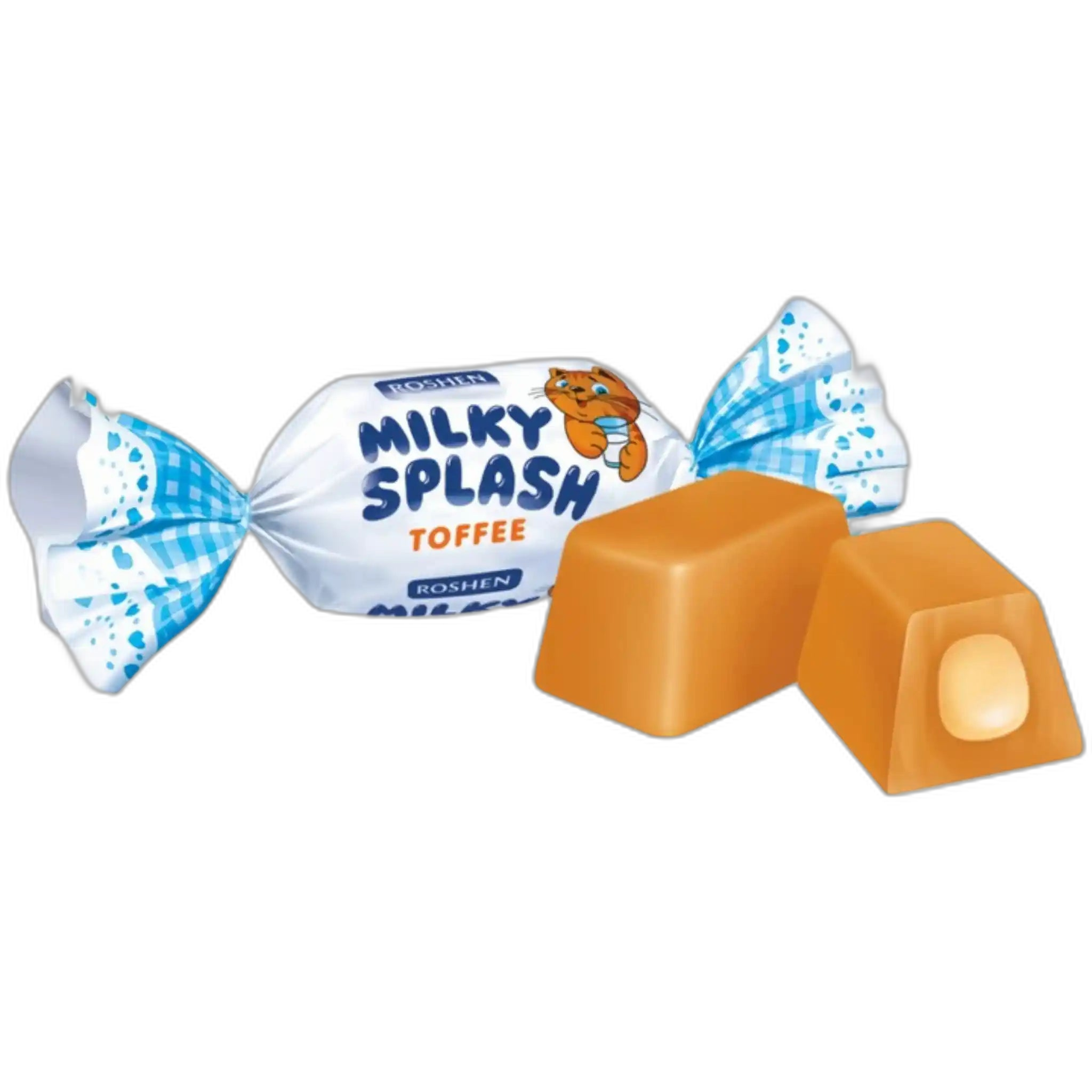 Roshen Karamely "Milky Splash", 1kg/5ks