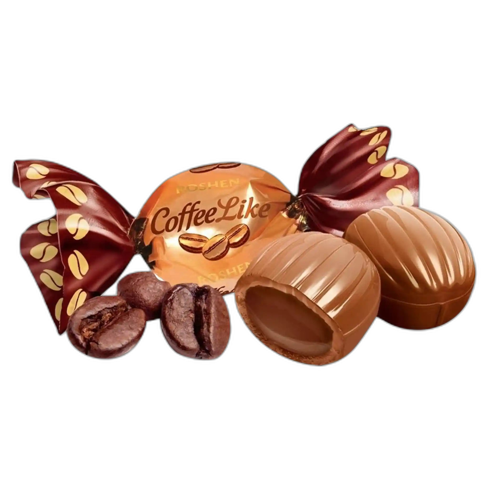 Roshen Bonbóny сucavé "CoffeLike", 1kg/7ks