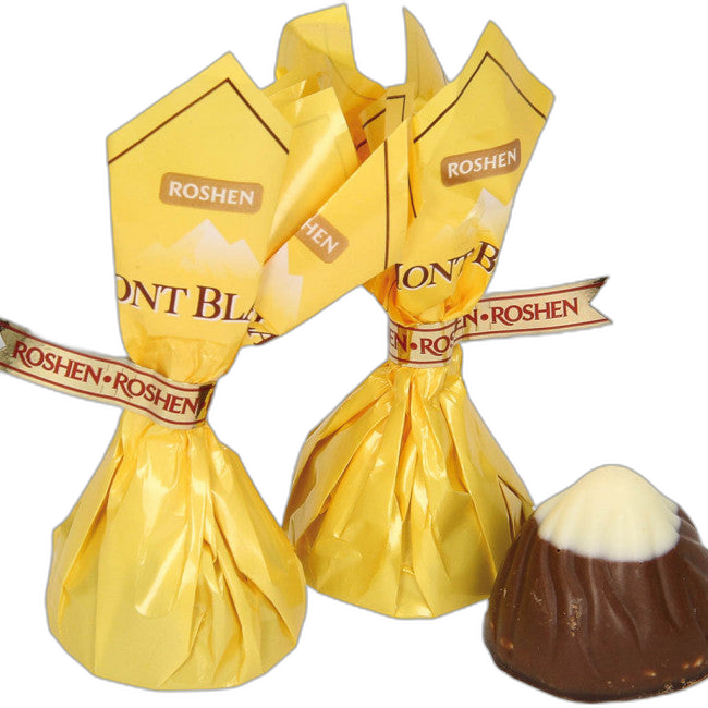 Roshen Bonbóny "Mont Blanc s sezamem", 1kg/4ks