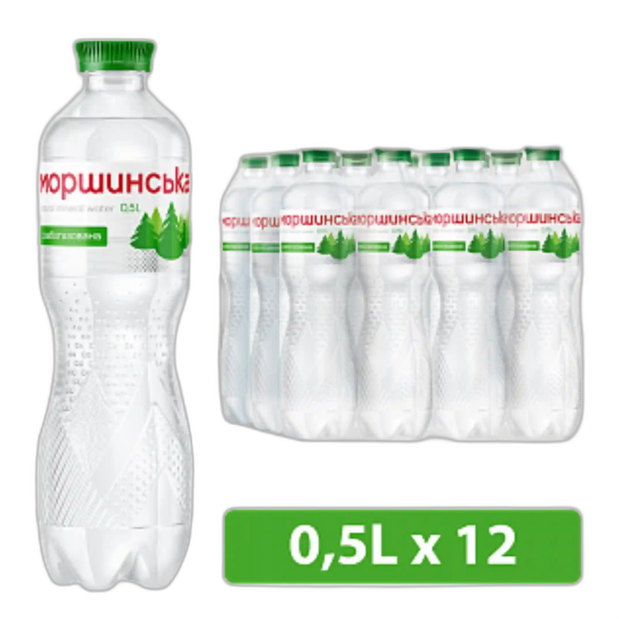 Morshynskaya Přírodní minerální voda jemně perlivá, 0,5l/12ks