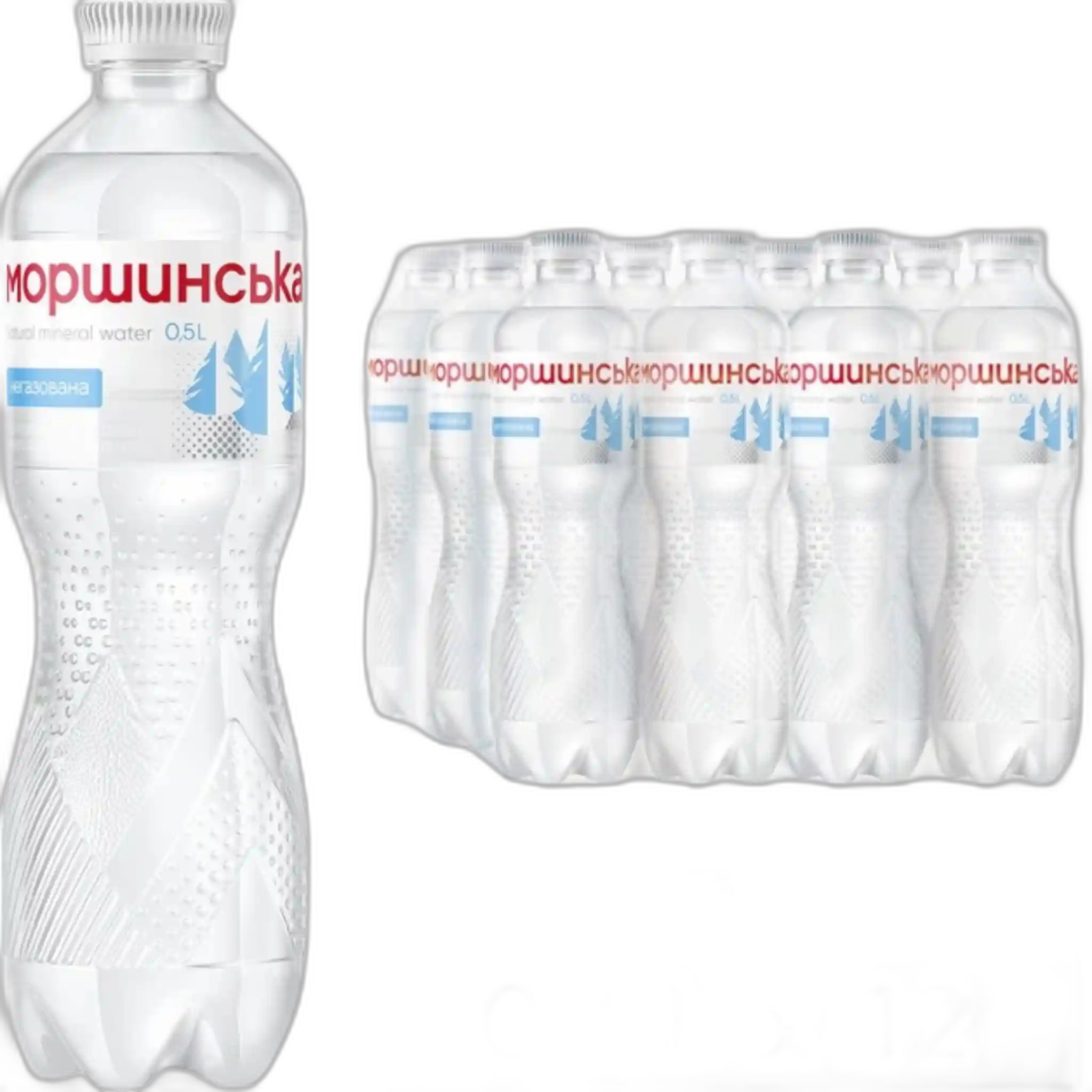 Morshynskaya Přírodní minerální voda neperliva, 0,5l/12ks
