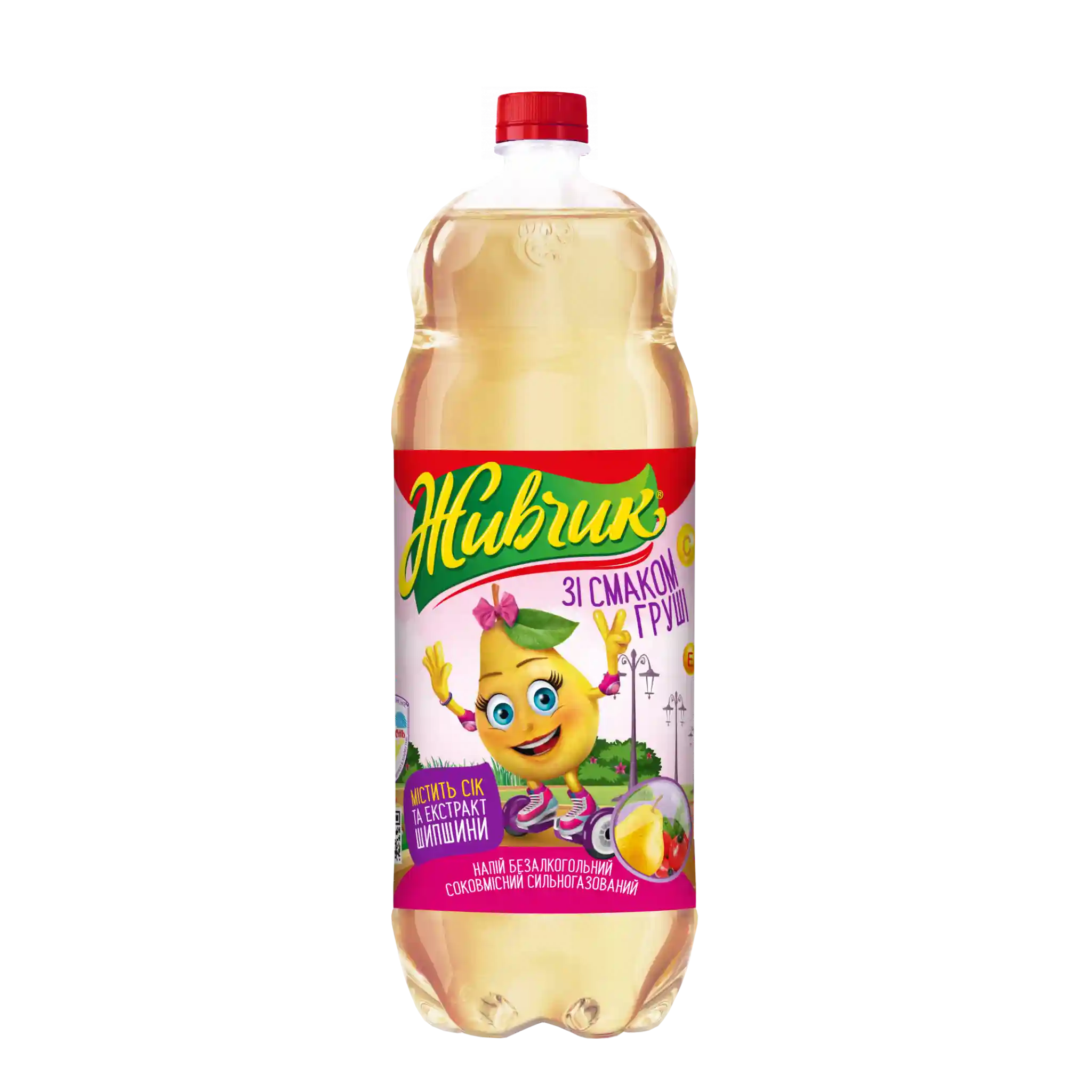Žyvčik Limonáda "Hruška" s hruškovou šťávou, 1L/12 ks