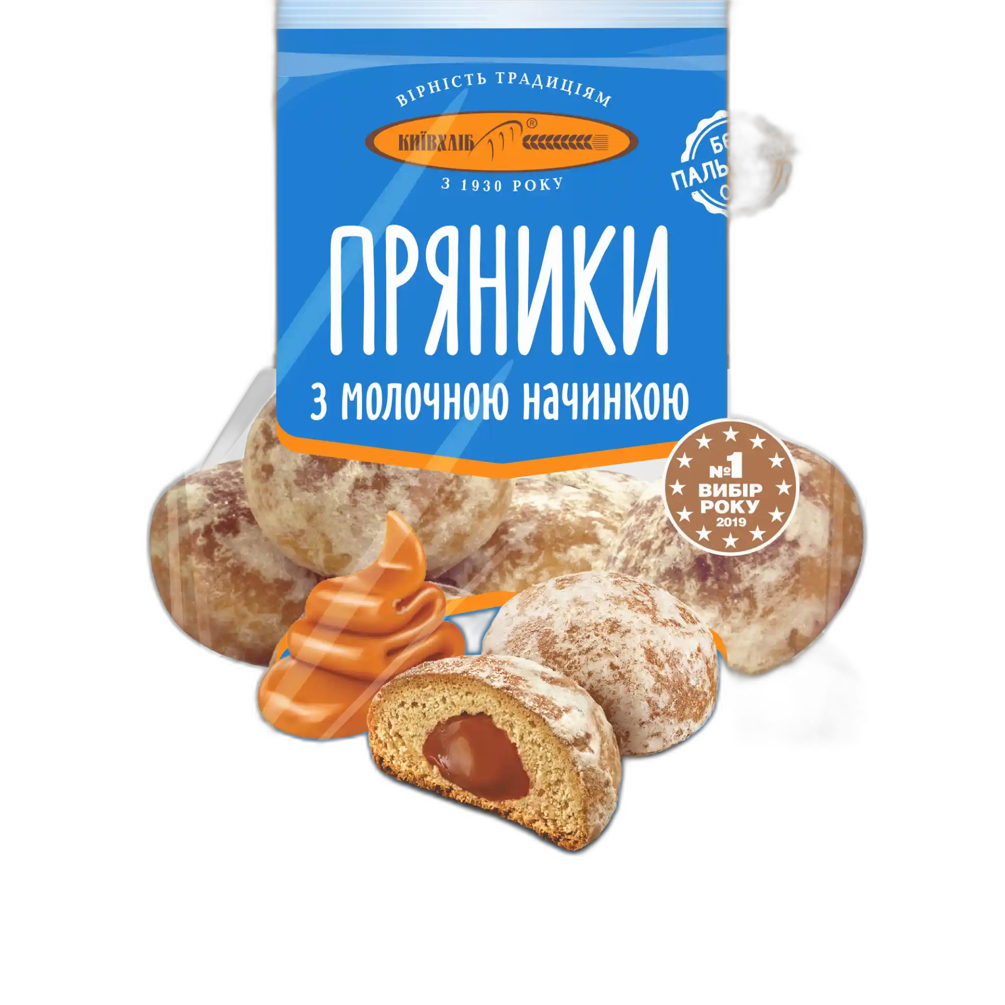 KievChlib Perníky "S mléčnou náplní", 300g /10ks