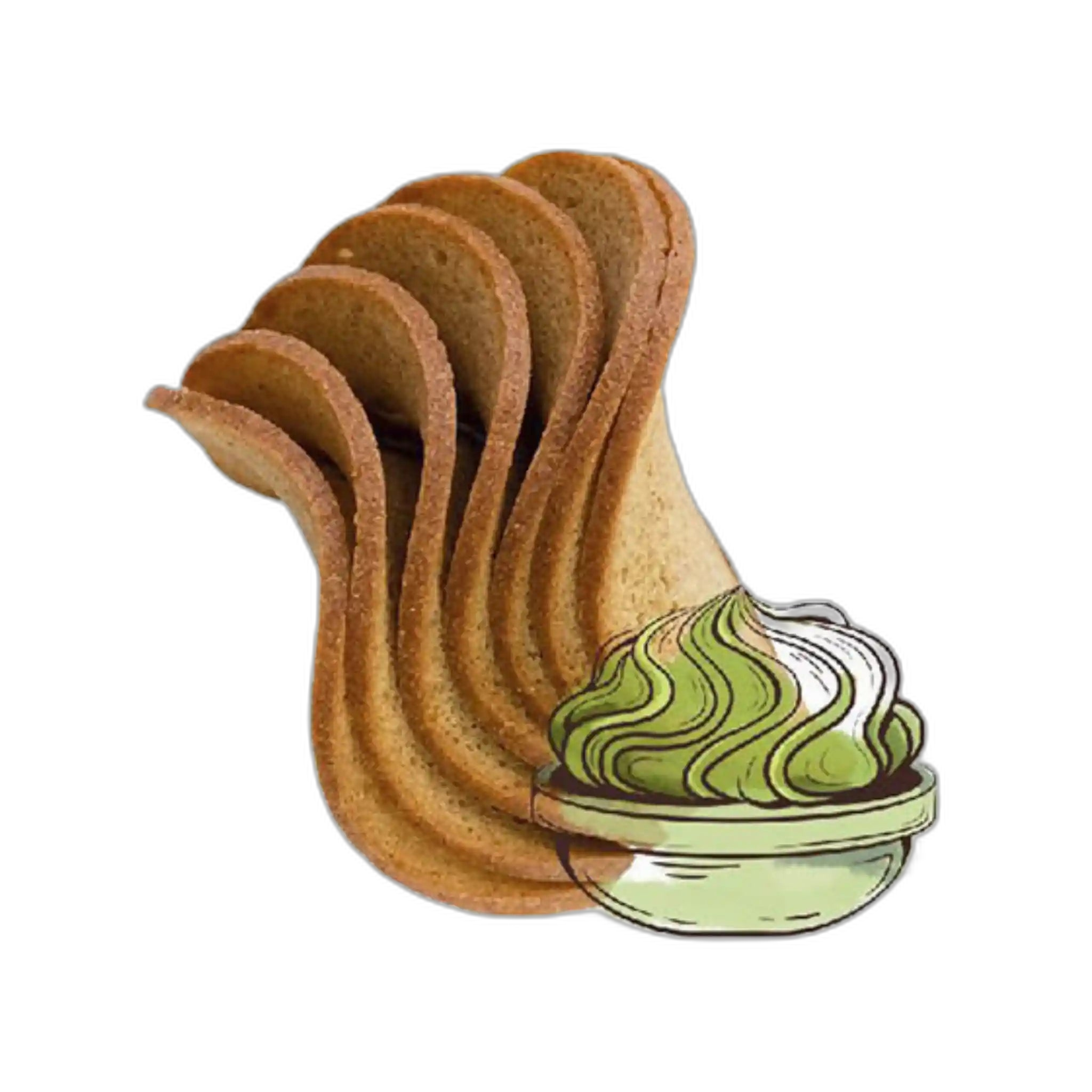 Hv Krutony s příchutí wasabi "Chvilasti" original, 75g/15 ks