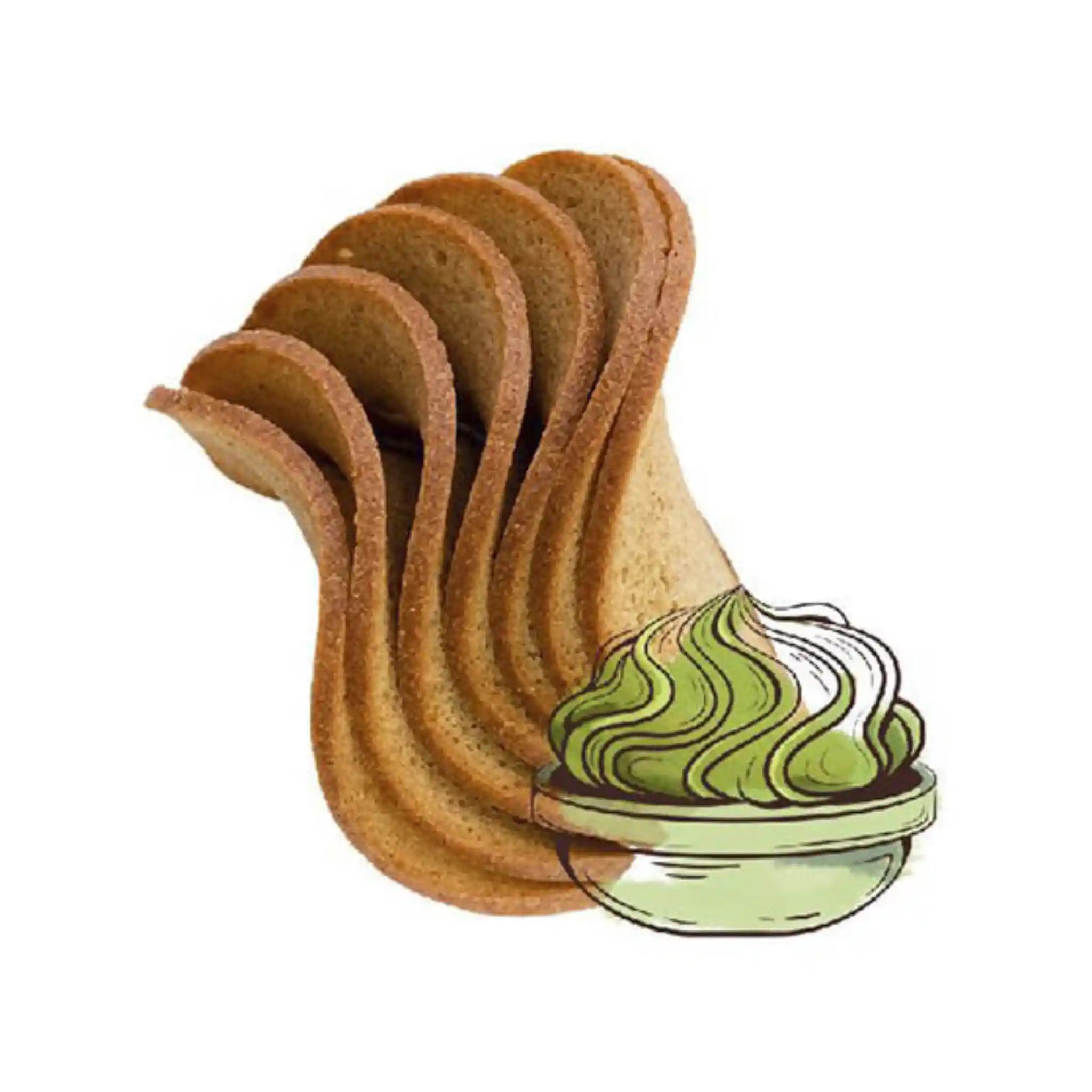 Hv Krutony s příchutí wasabi "Chvilasti" original, 75g/15 ks