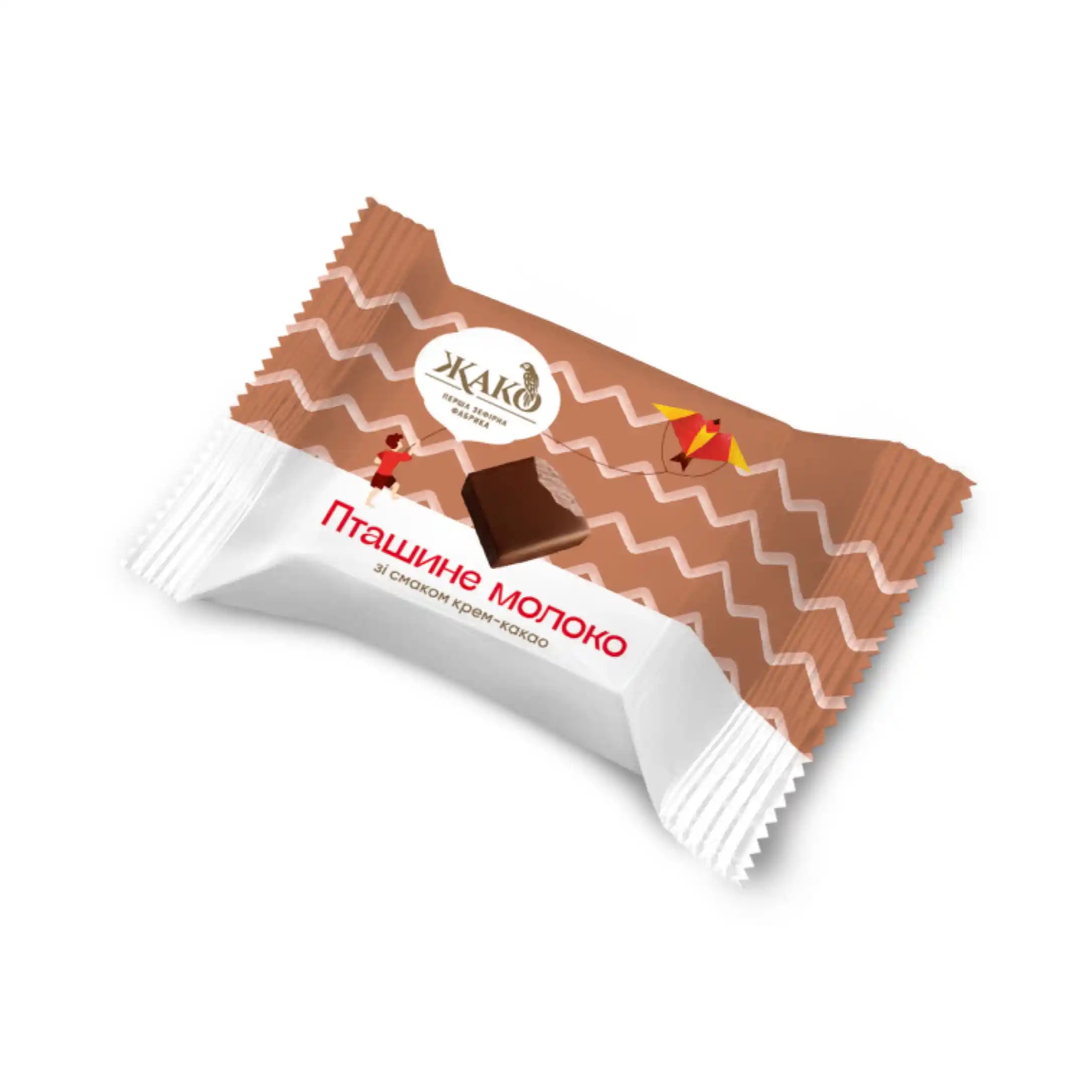 Žako Bonbóny "Ptičje moloko s příchutí kakao Žako", 500g/6 ks